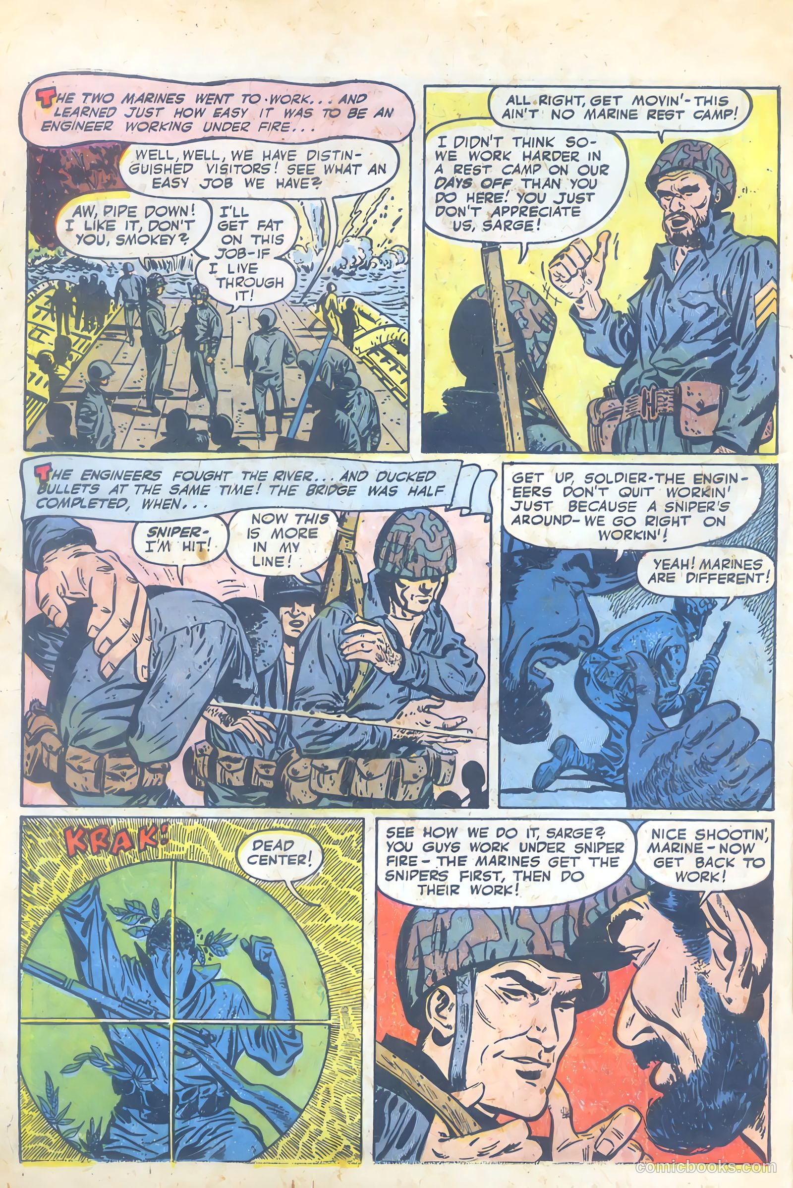Fightin' Marines #11 (1953) — page 4 of 36