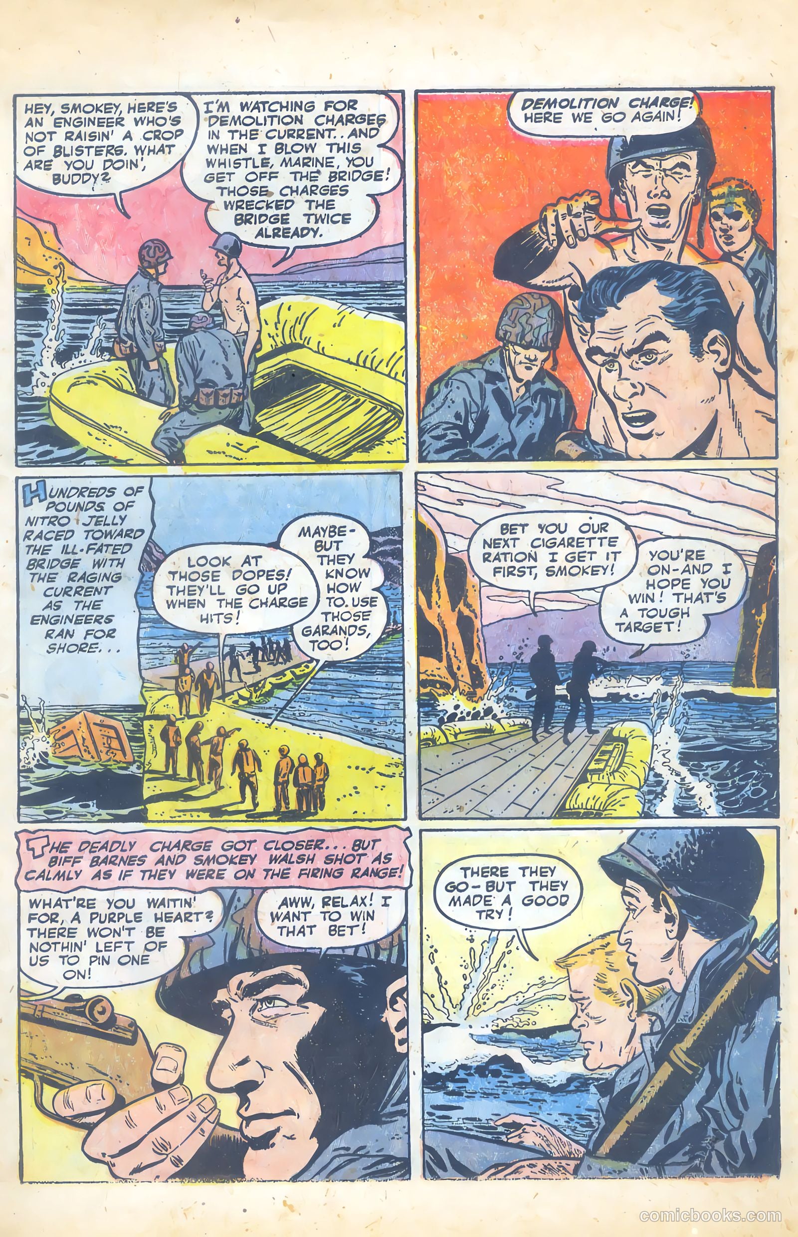 Fightin' Marines #11 (1953) — page 5 of 36