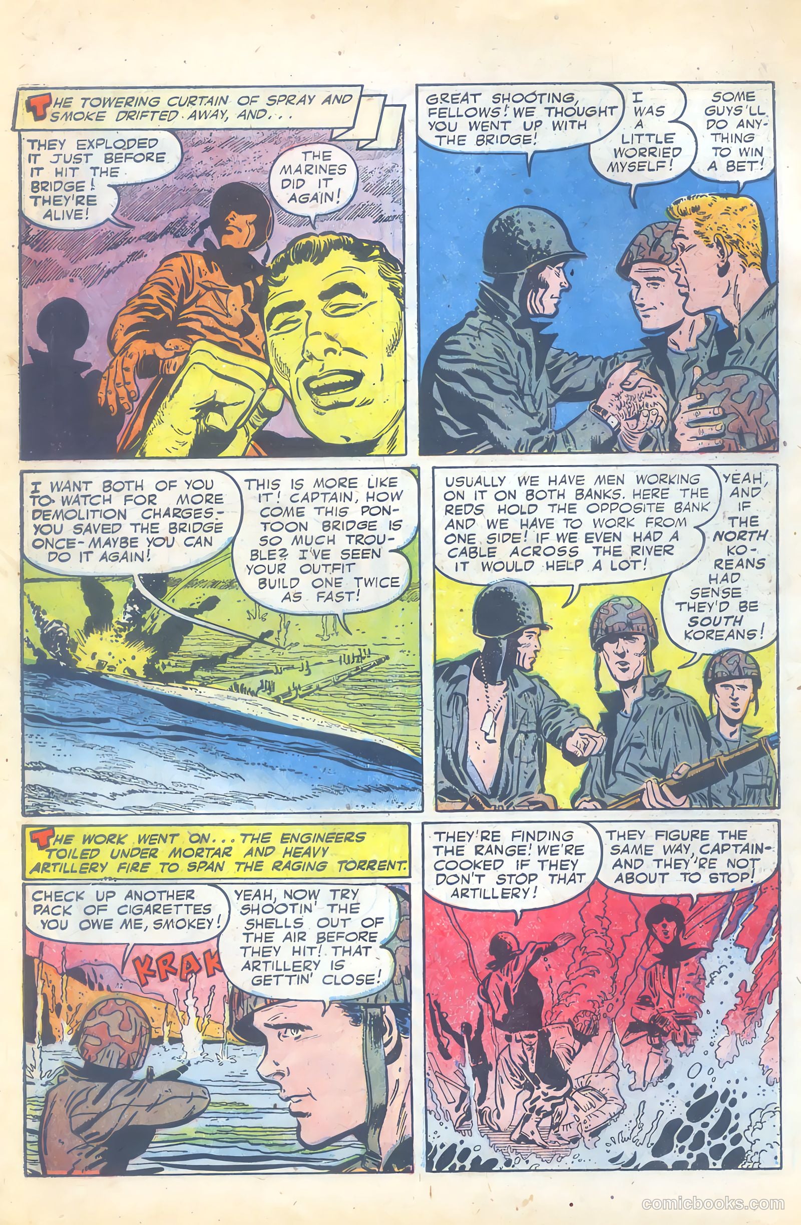 Fightin' Marines #11 (1953) — page 6 of 36