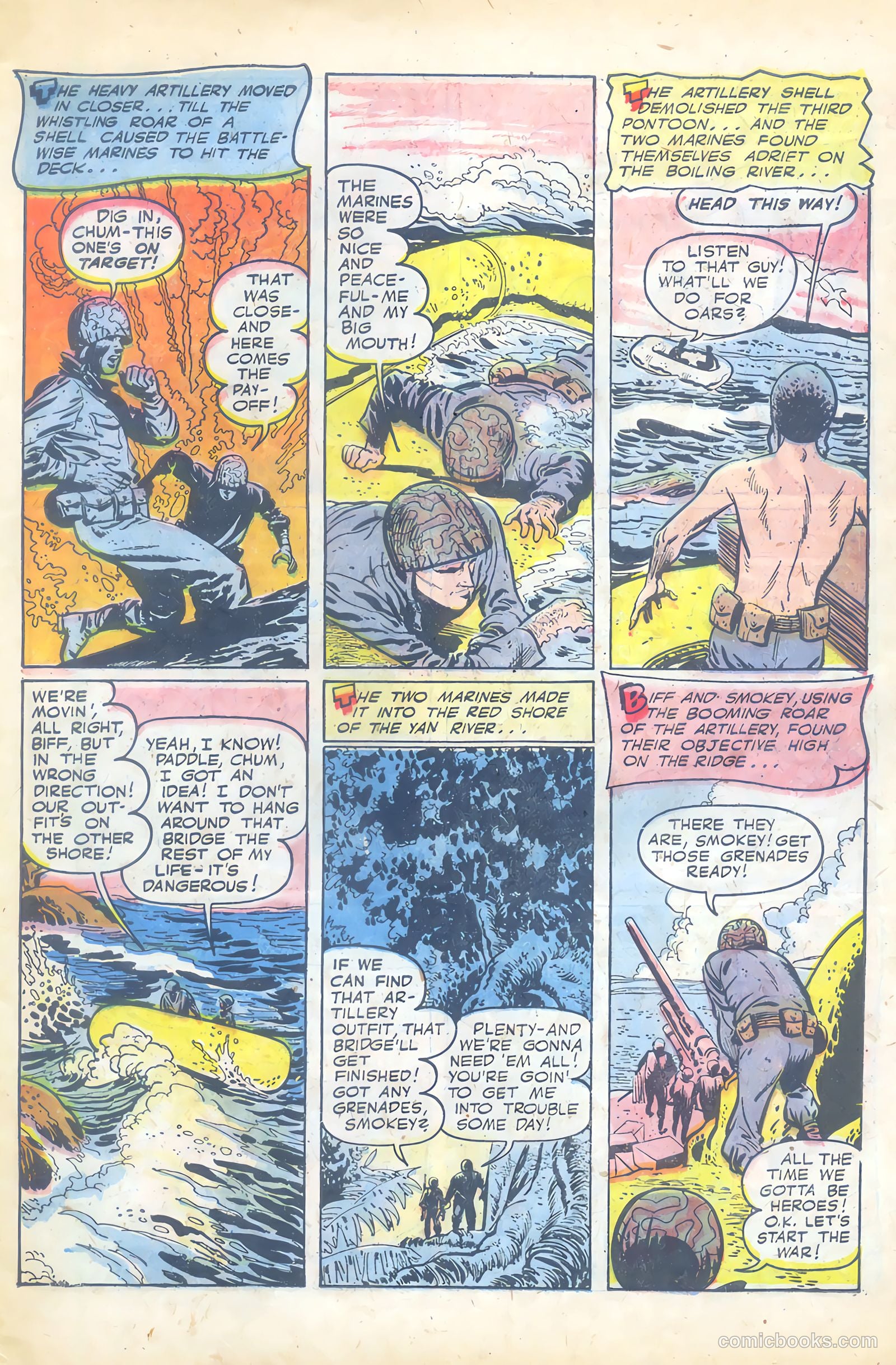 Fightin' Marines #11 (1953) — page 7 of 36