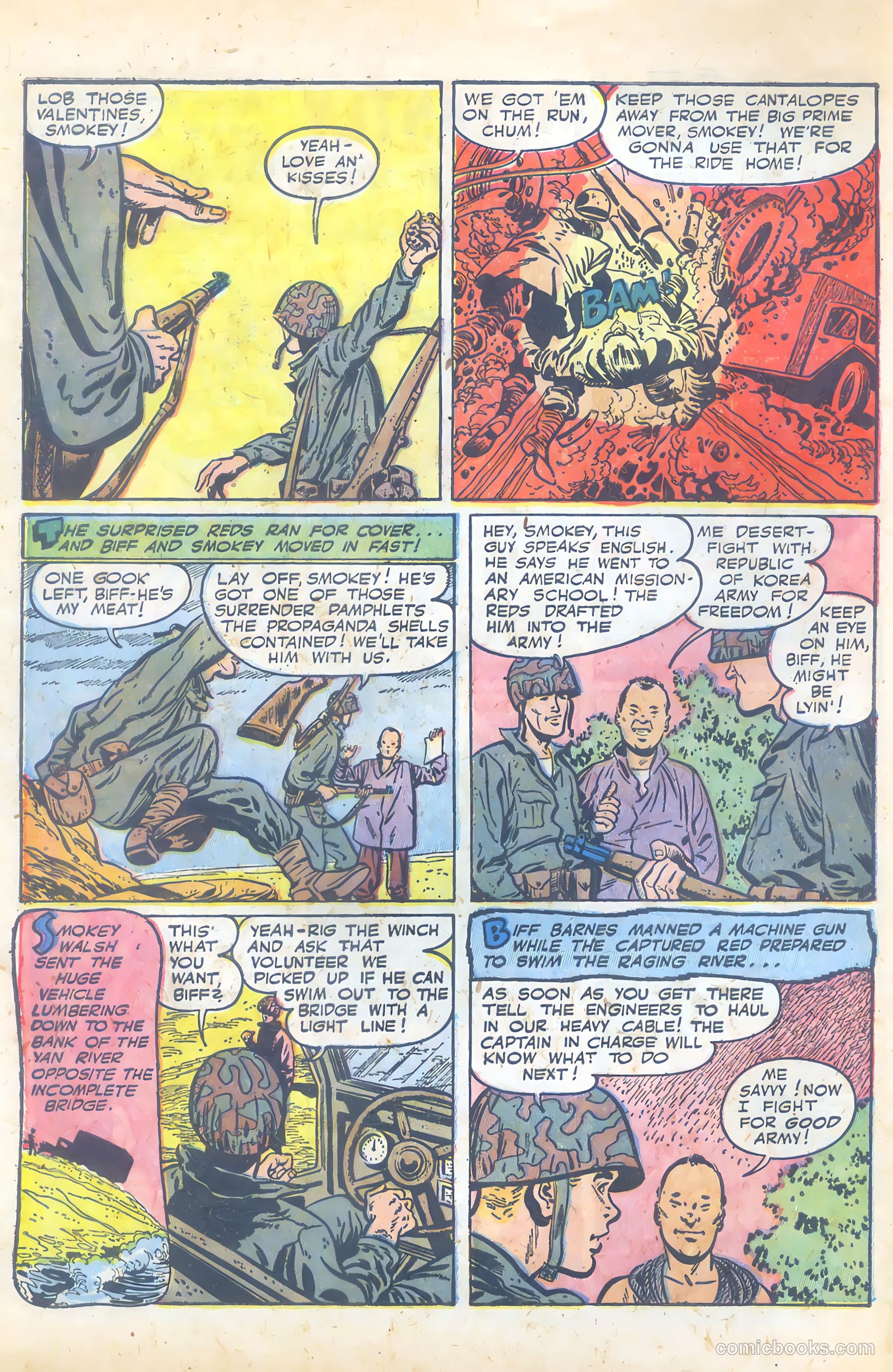 Fightin' Marines #11 (1953) — page 8 of 36