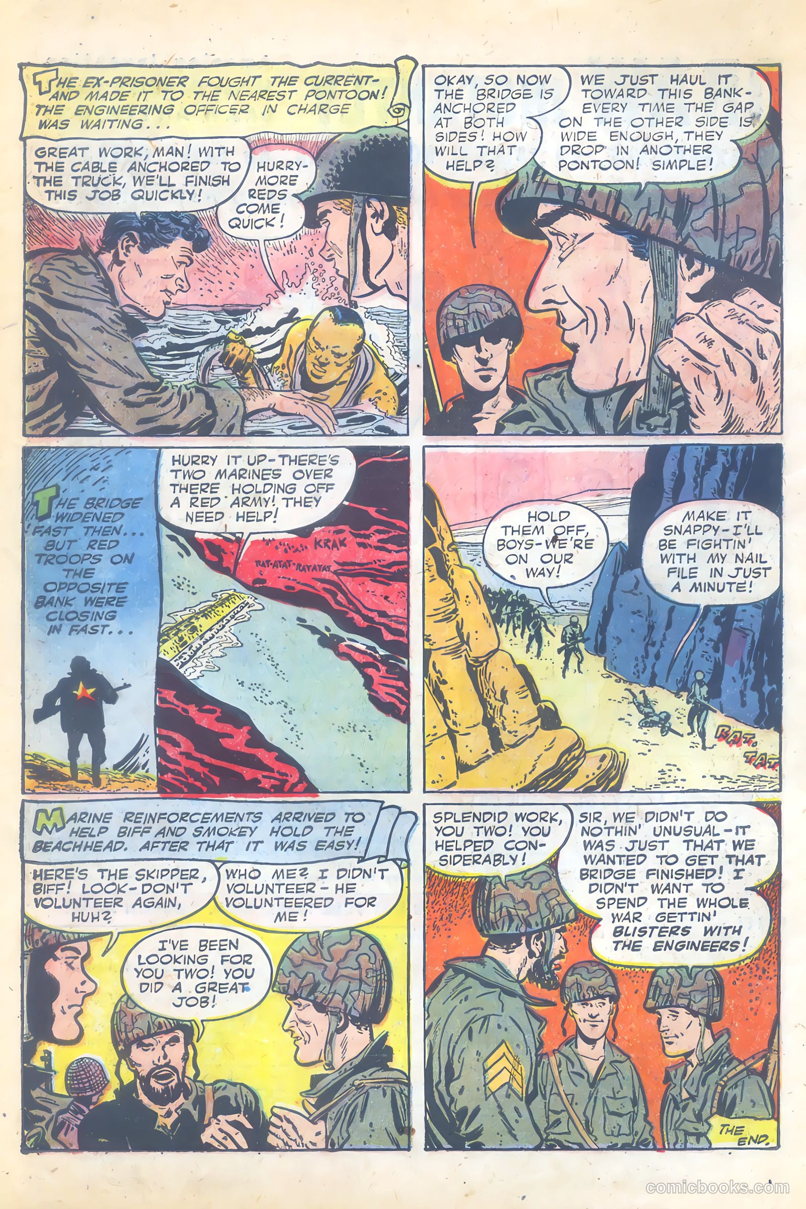 Fightin' Marines #11 (1953) — page 10 of 36