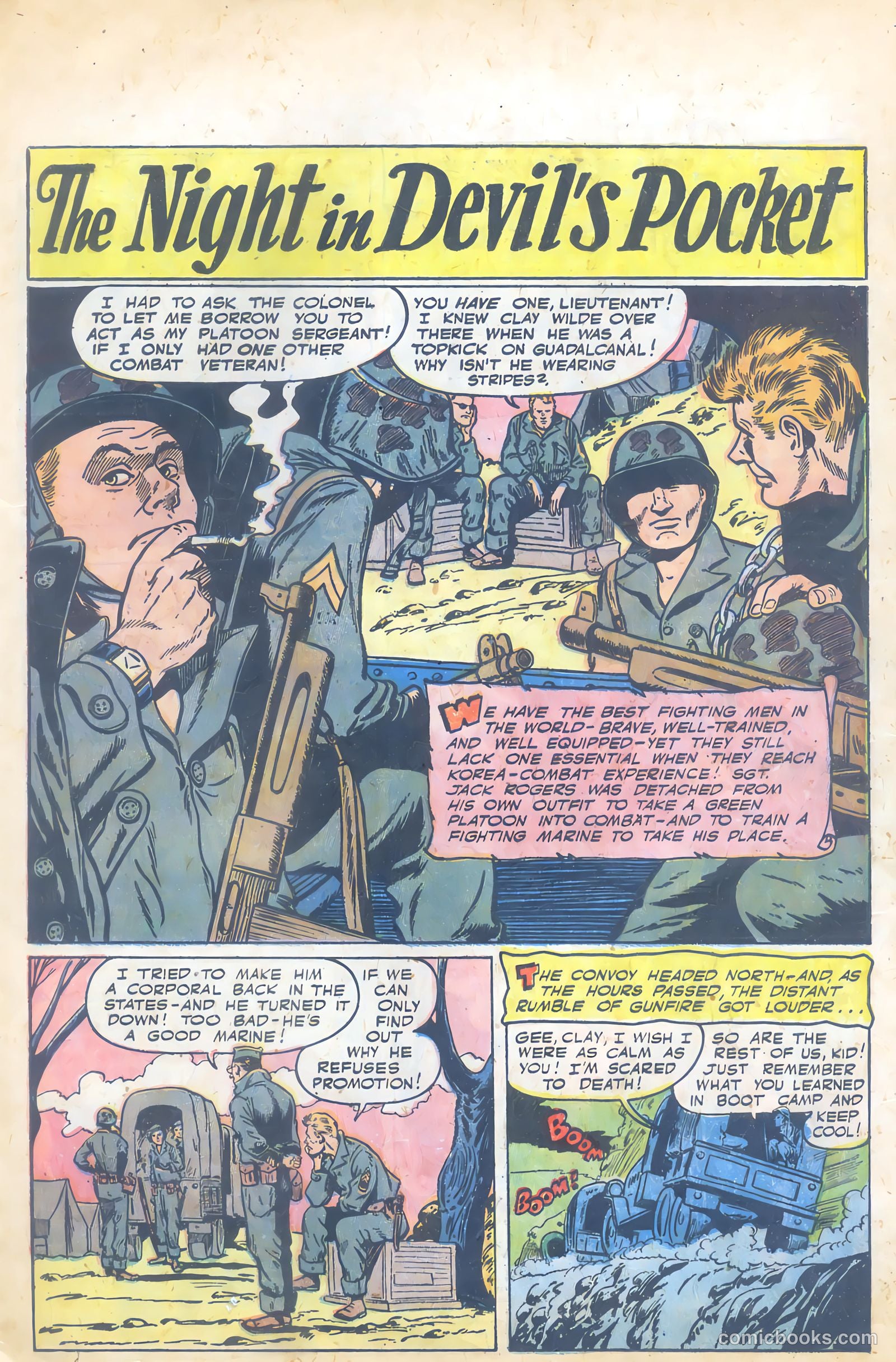 Fightin' Marines #11 (1953) — page 13 of 36