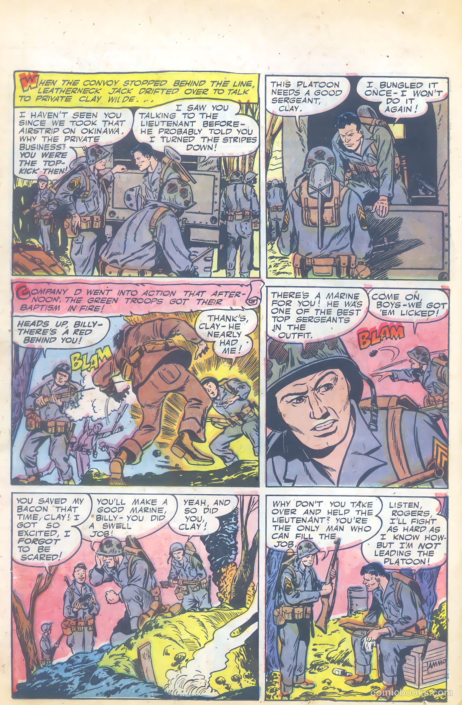Fightin' Marines #11 (1953) — page 14 of 36