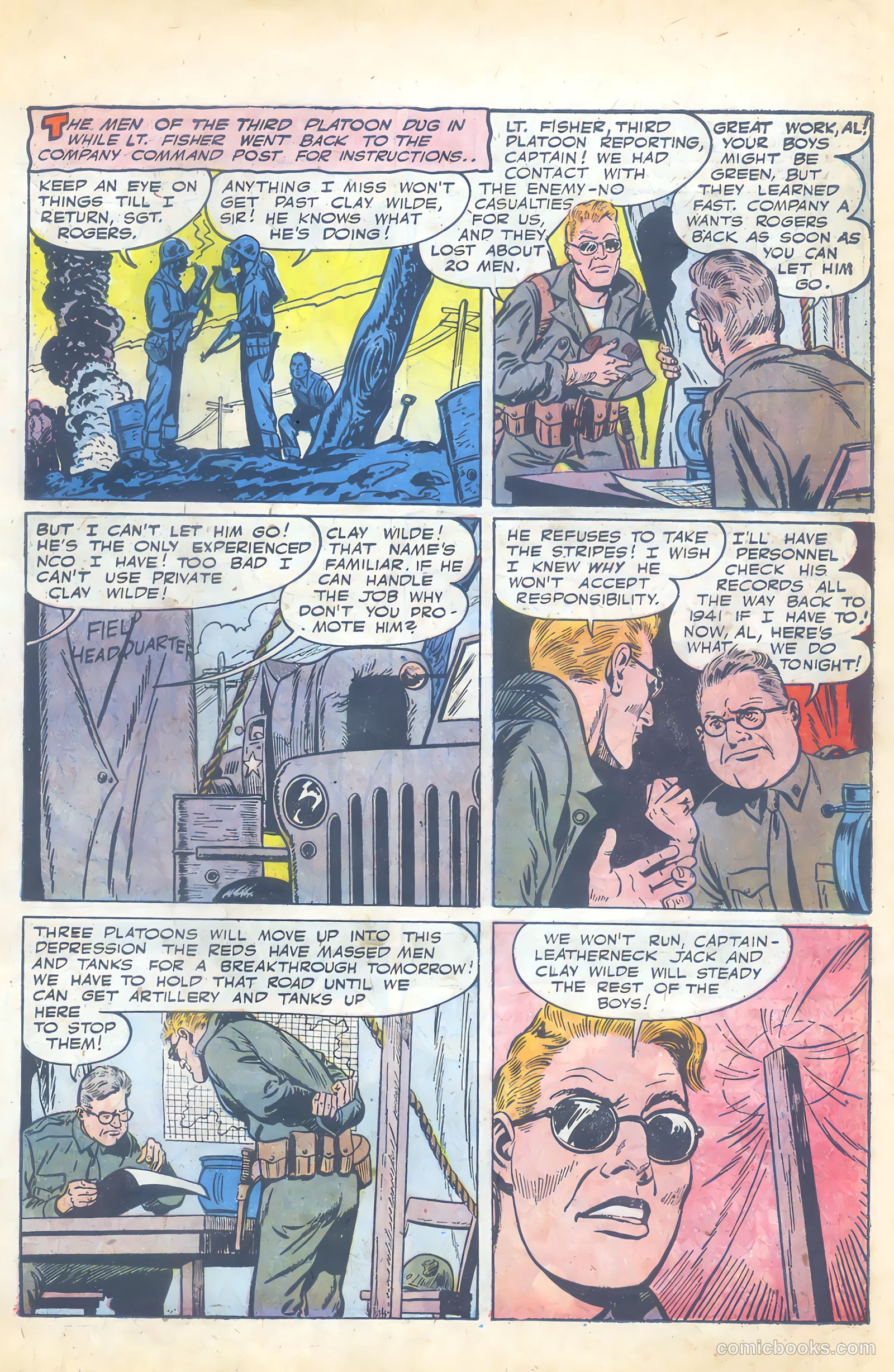 Fightin' Marines #11 (1953) — page 15 of 36
