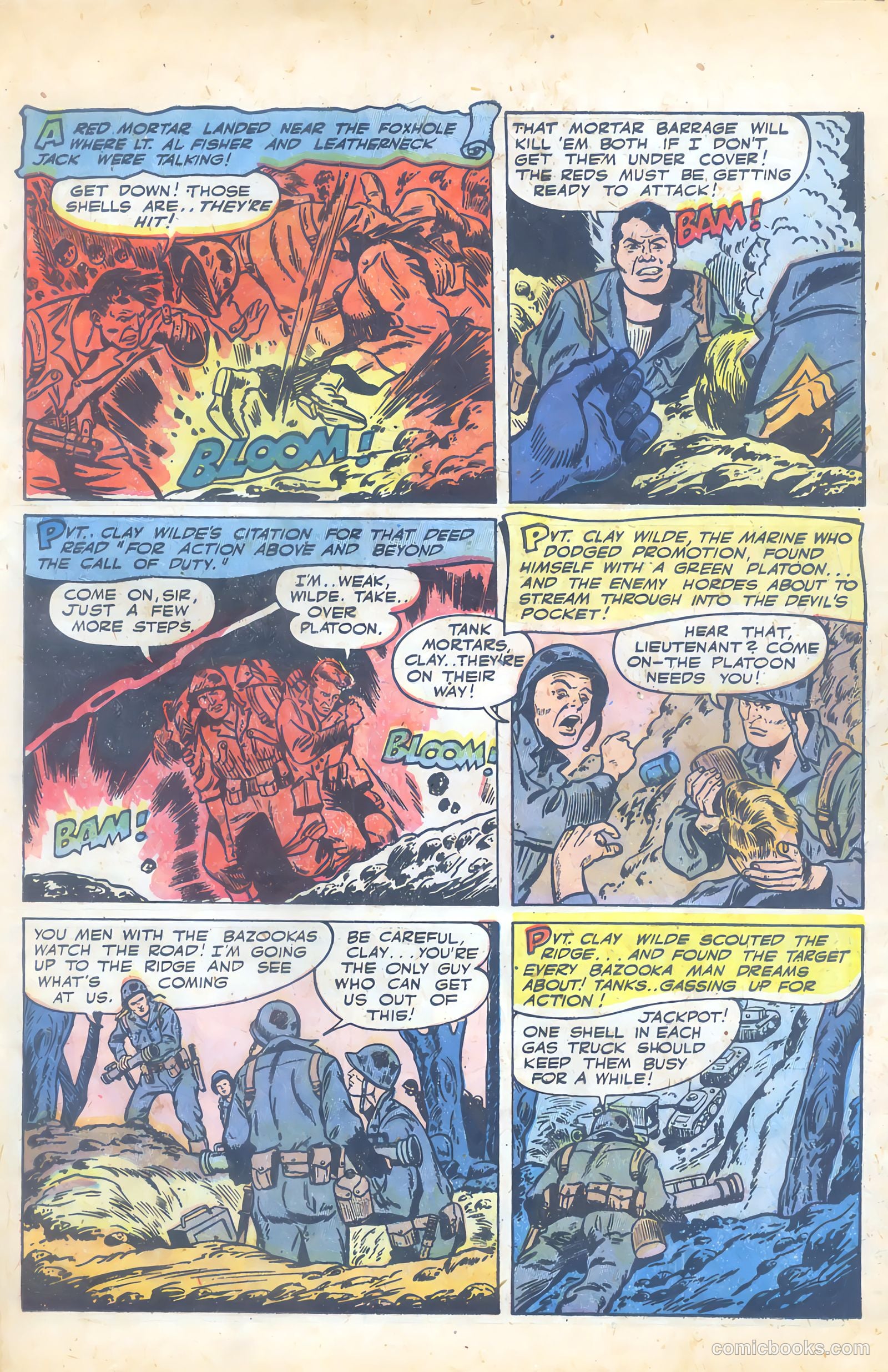 Fightin' Marines #11 (1953) — page 17 of 36