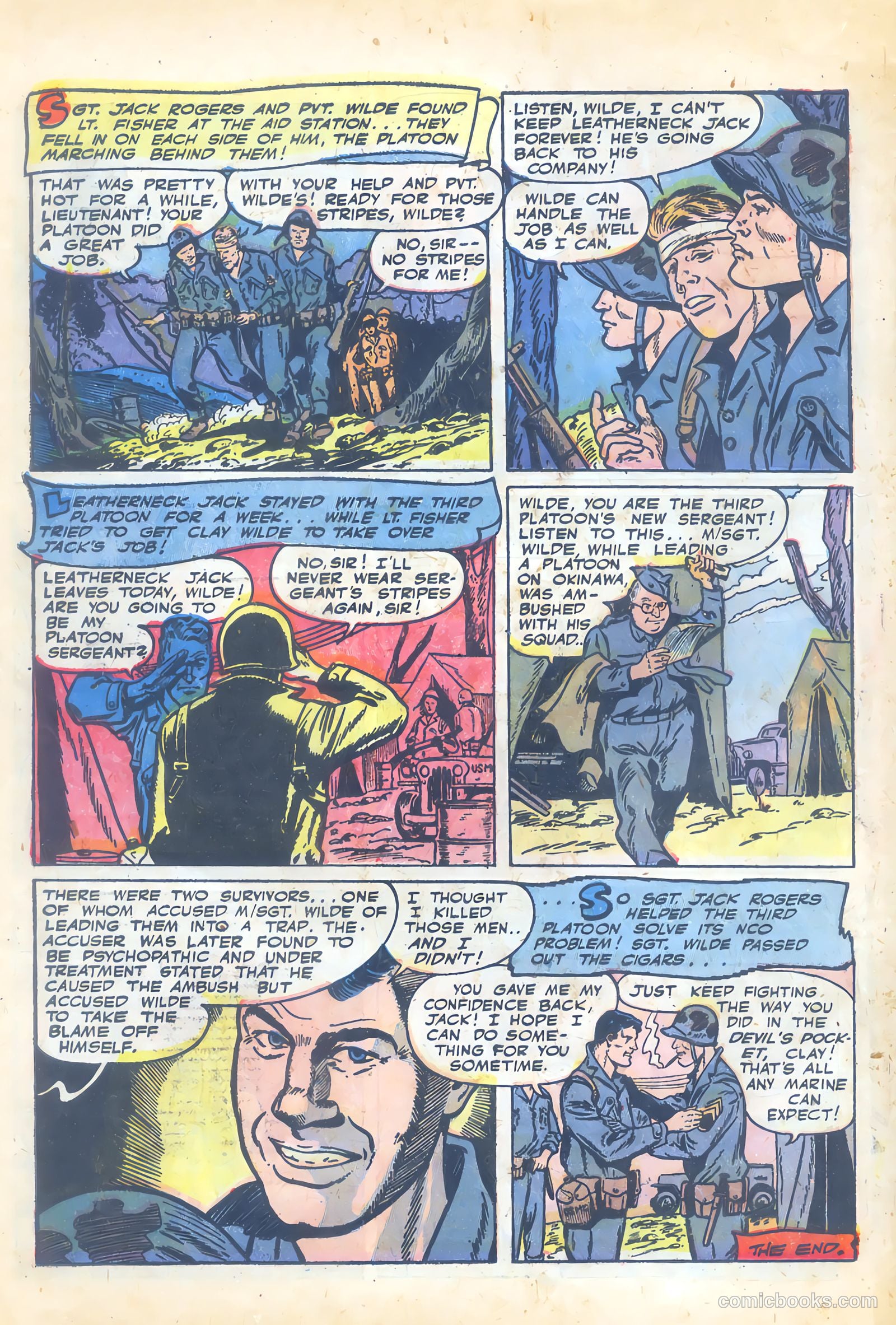 Fightin' Marines #11 (1953) — page 20 of 36