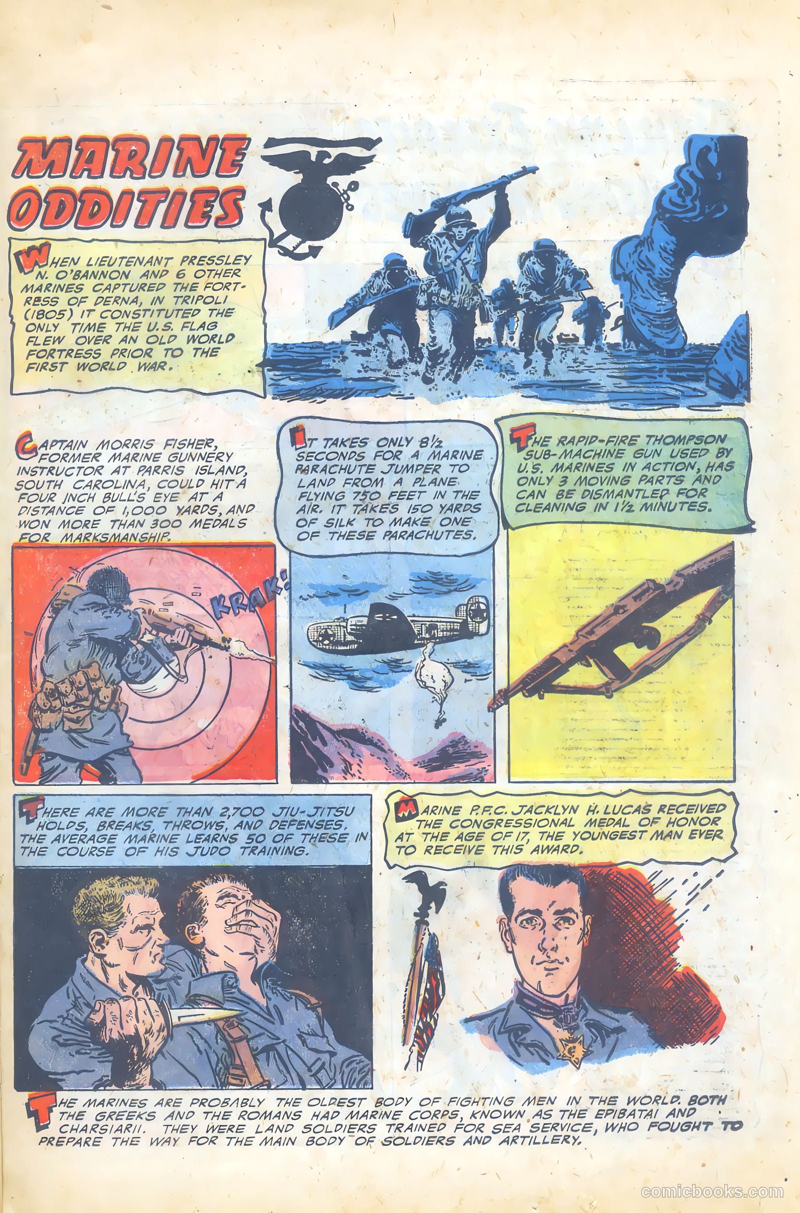 Fightin' Marines #11 (1953) — page 21 of 36