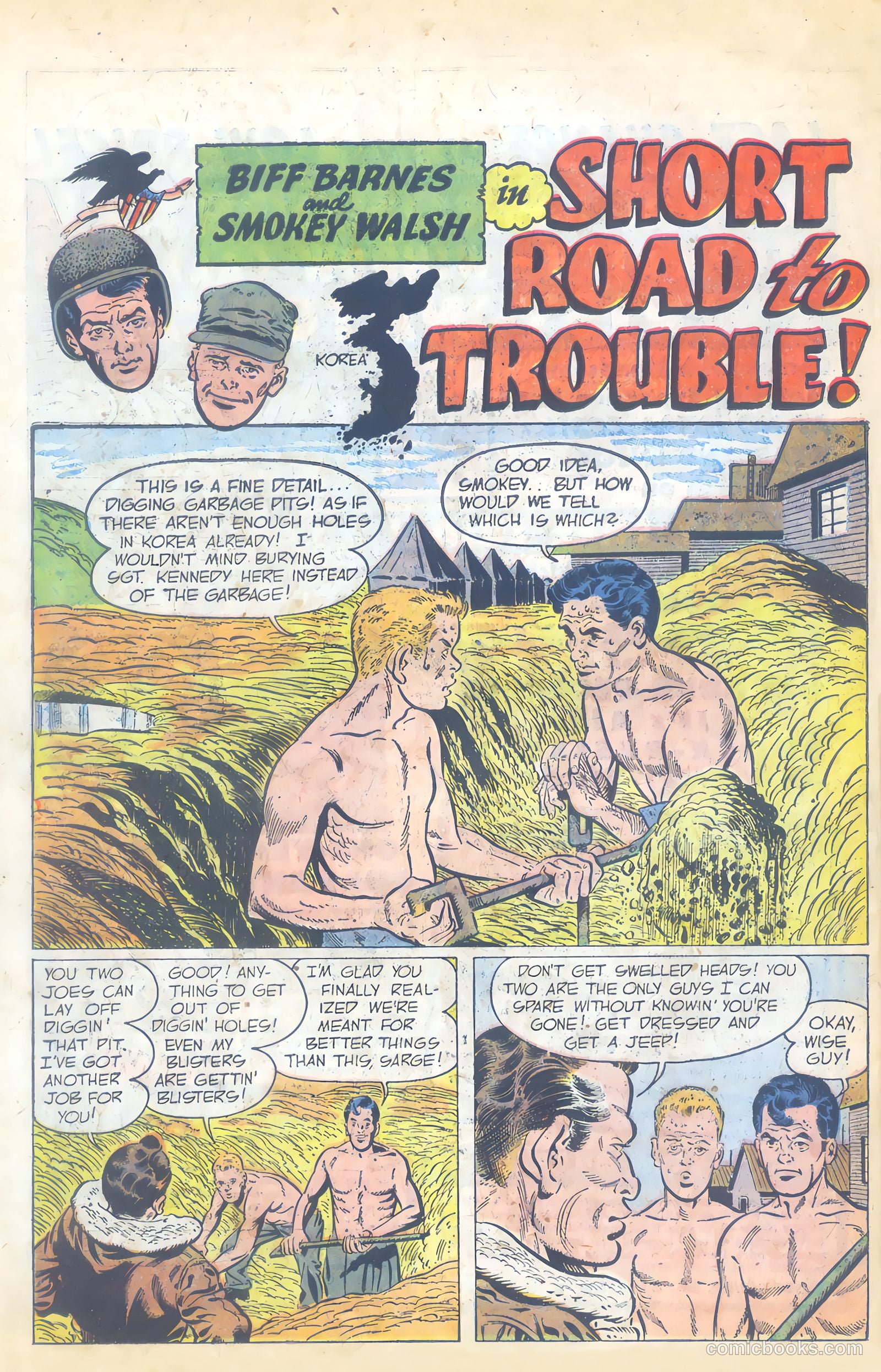Fightin' Marines #11 (1953) — page 26 of 36