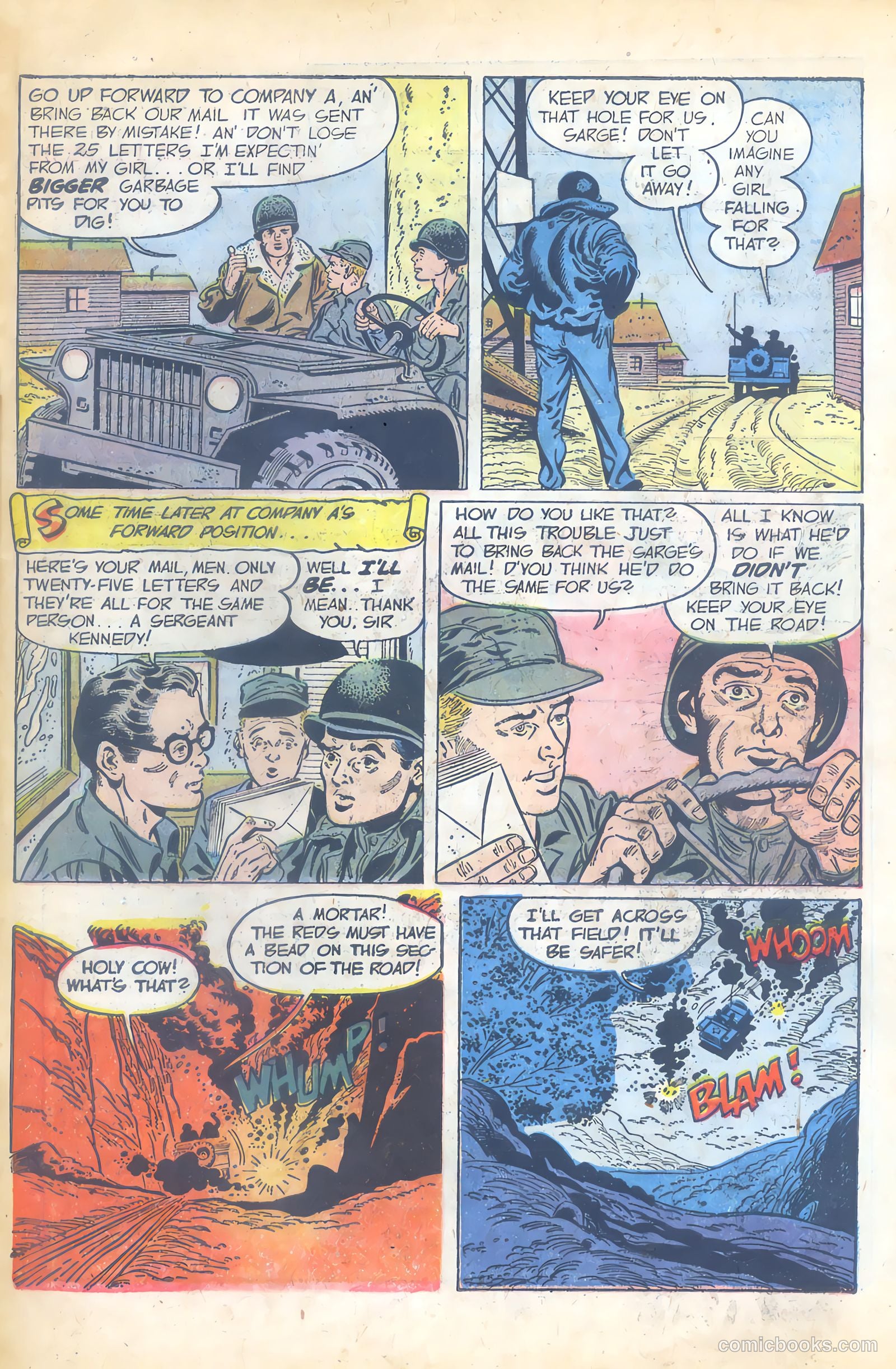 Fightin' Marines #11 (1953) — page 27 of 36