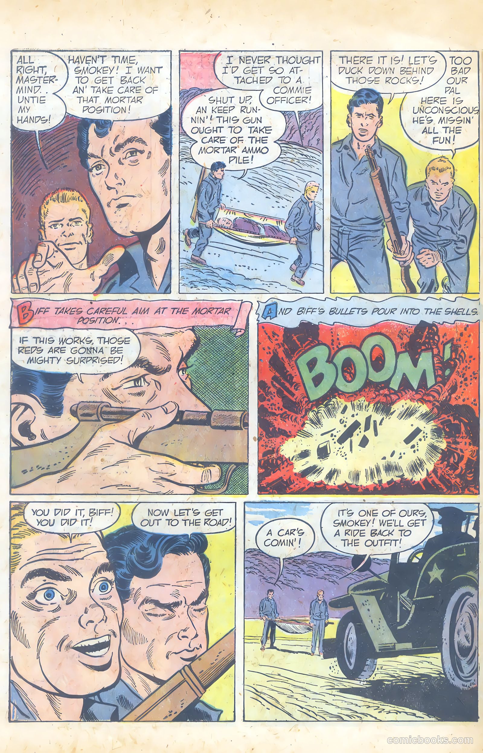 Fightin' Marines #11 (1953) — page 32 of 36