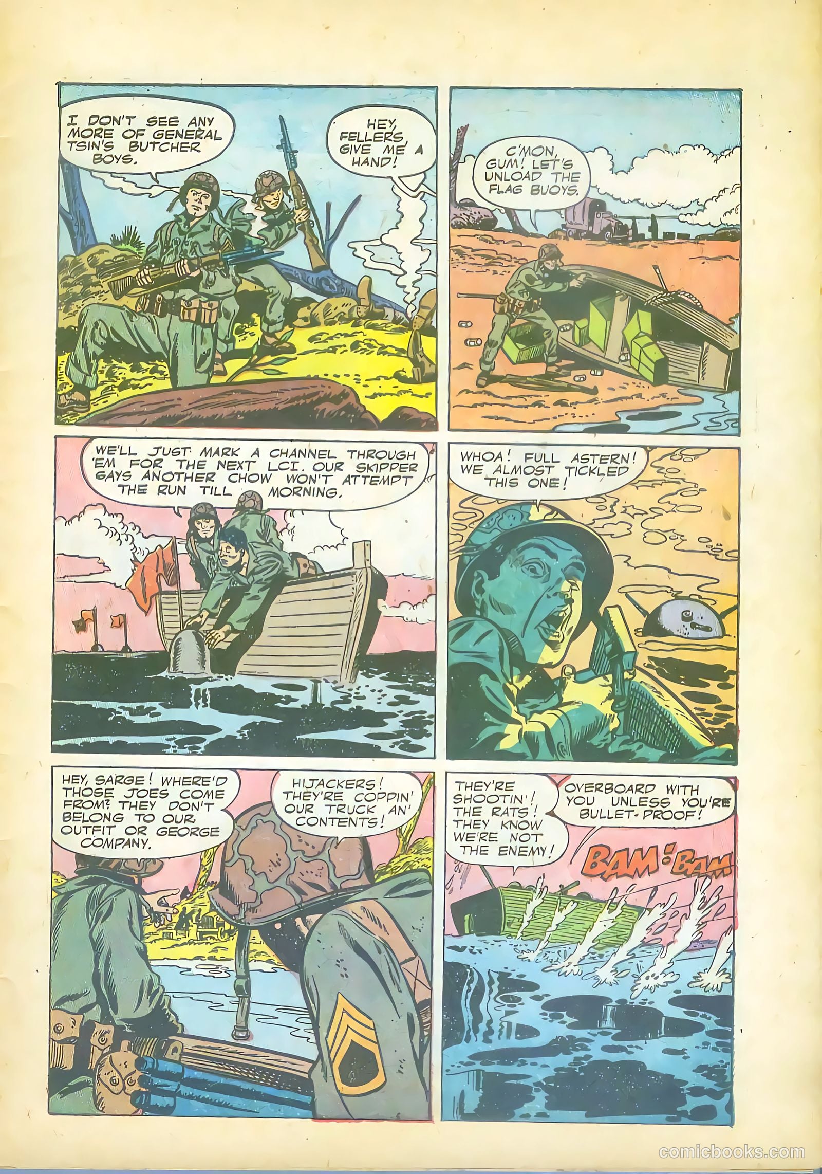 Fightin' Marines #12 (1953) — page 5 of 36