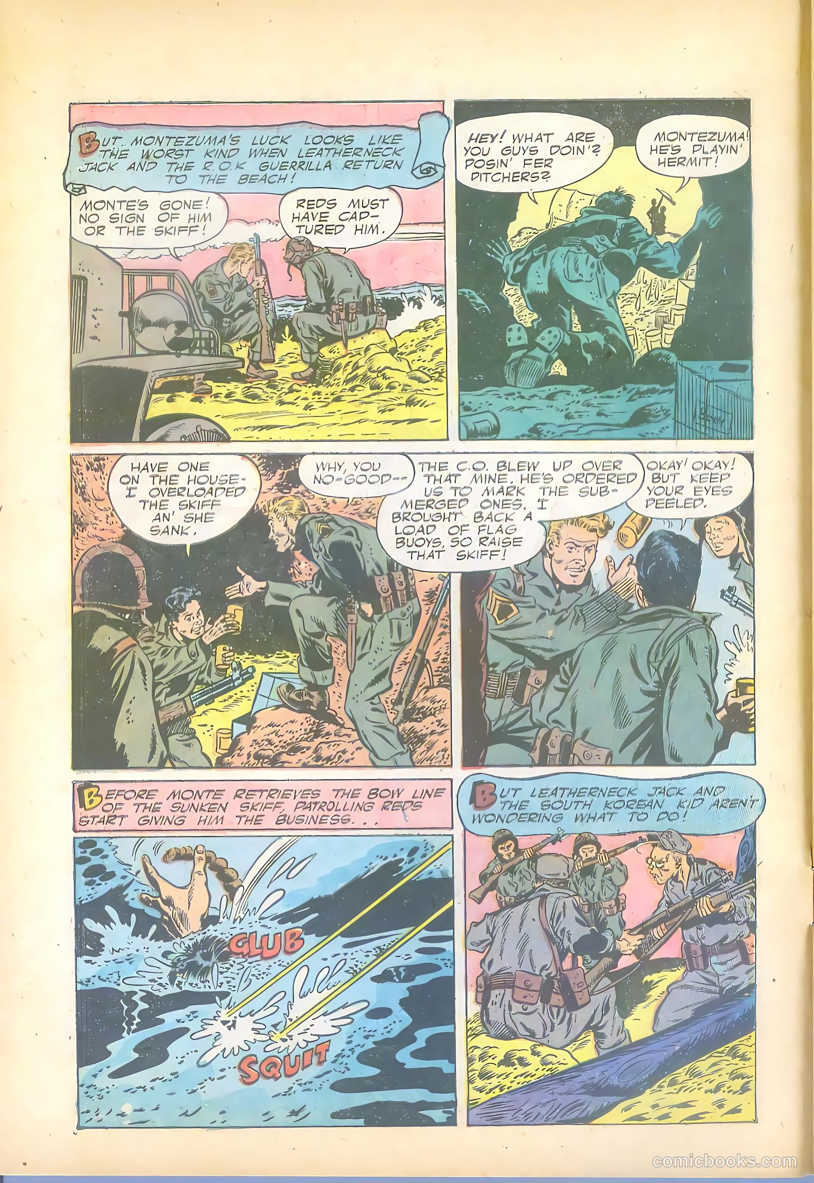 Fightin' Marines #12 (1953) — page 6 of 36
