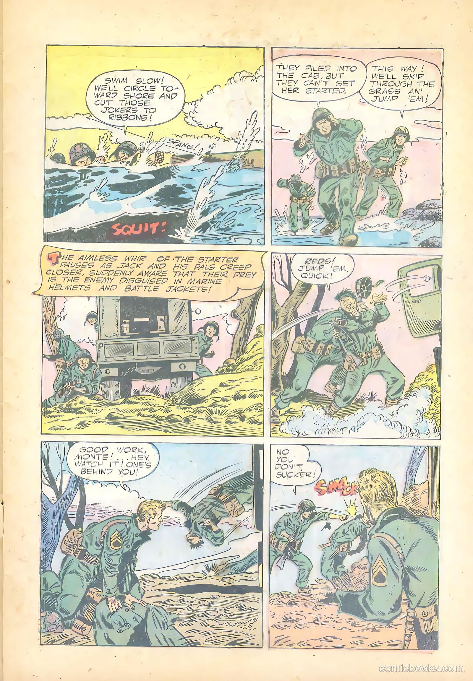 Fightin' Marines #12 (1953) — page 7 of 36