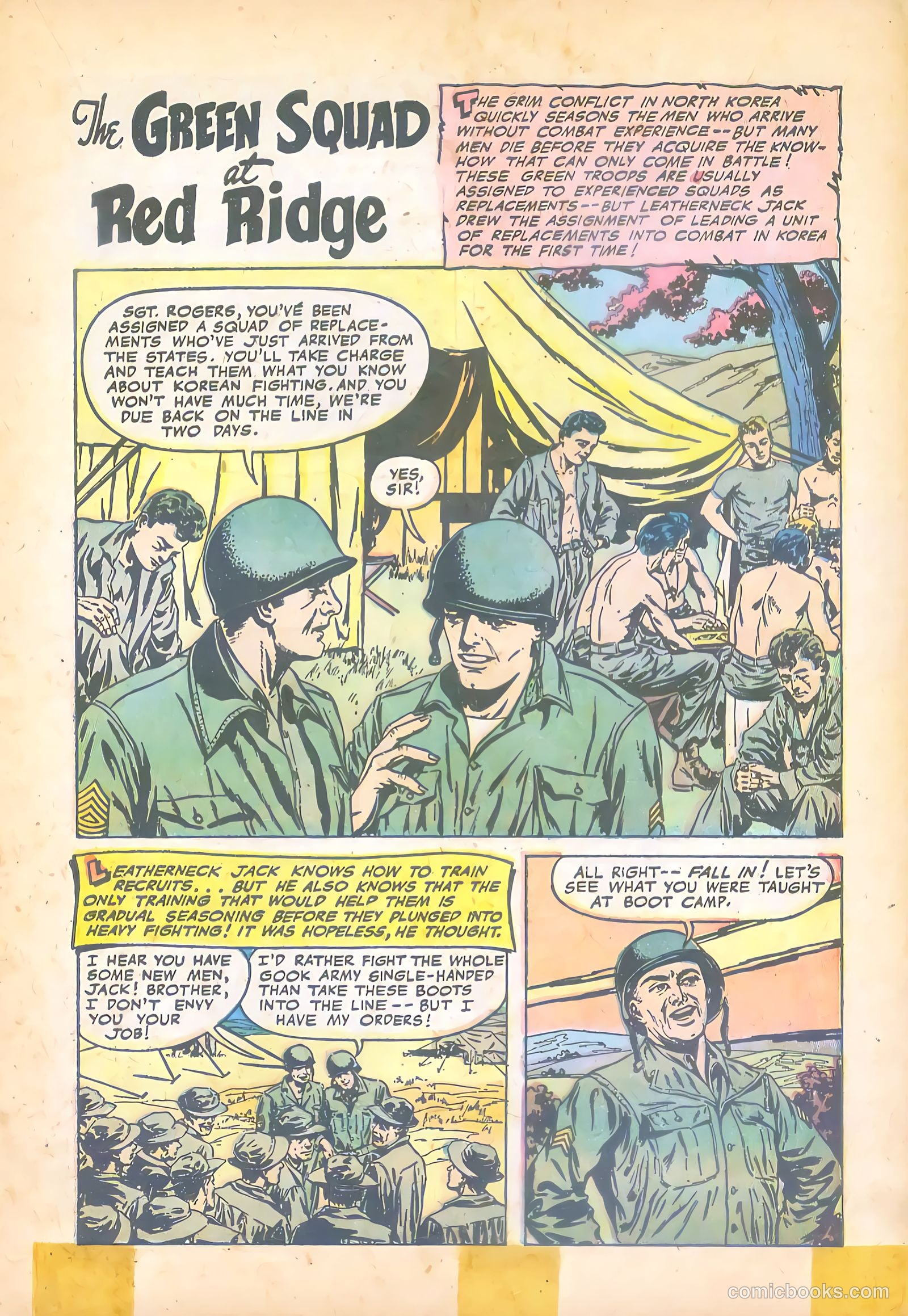Fightin' Marines #12 (1953) — page 13 of 36