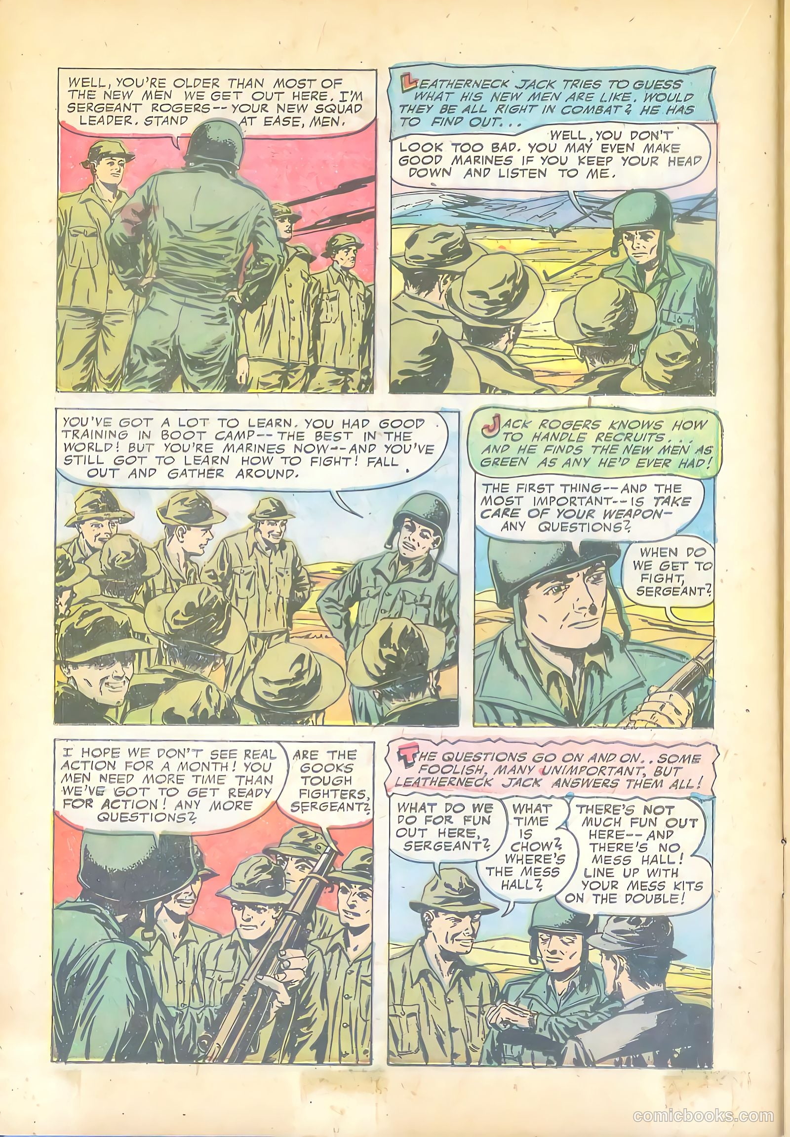 Fightin' Marines #12 (1953) — page 14 of 36