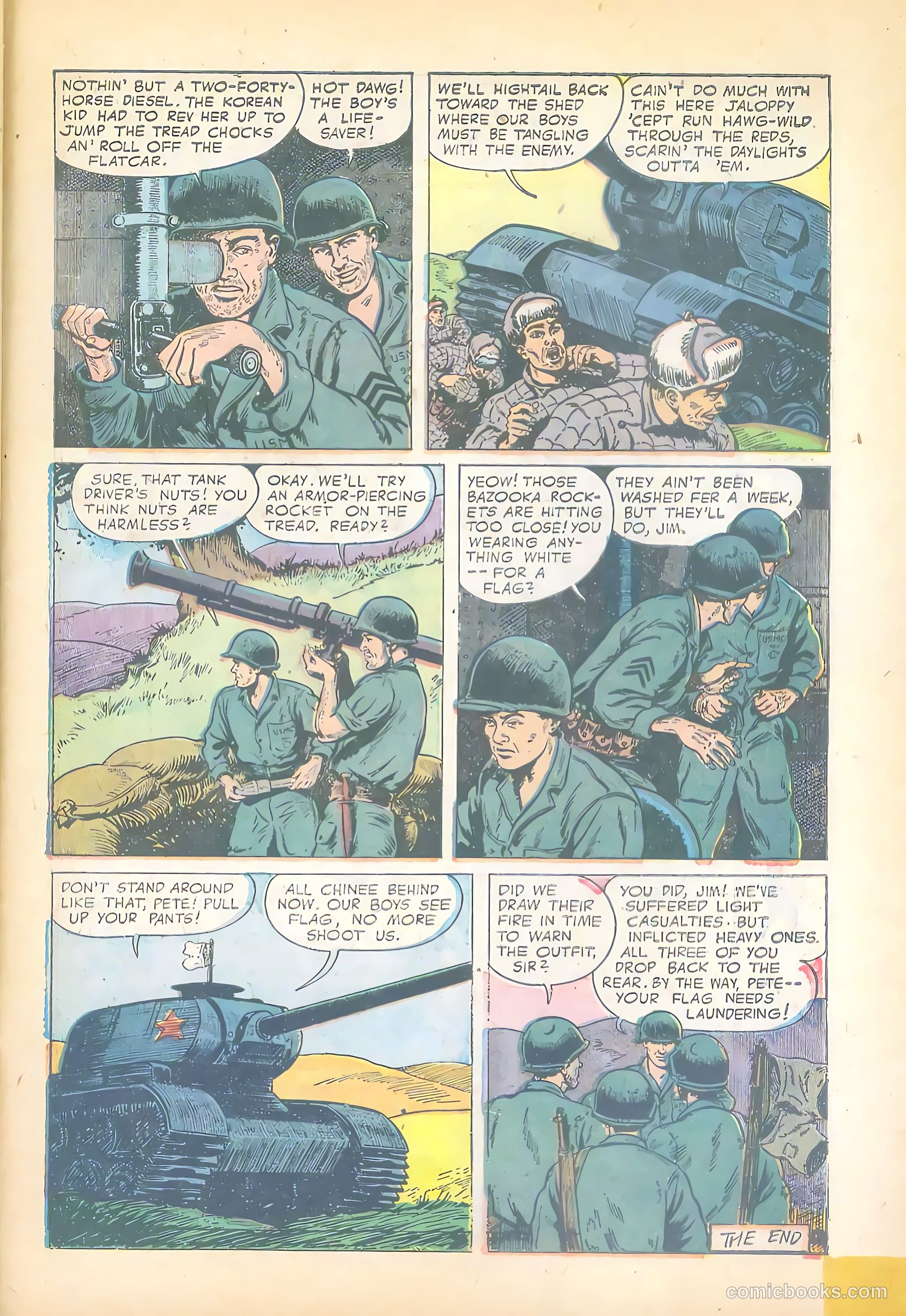 Fightin' Marines #12 (1953) — page 27 of 36