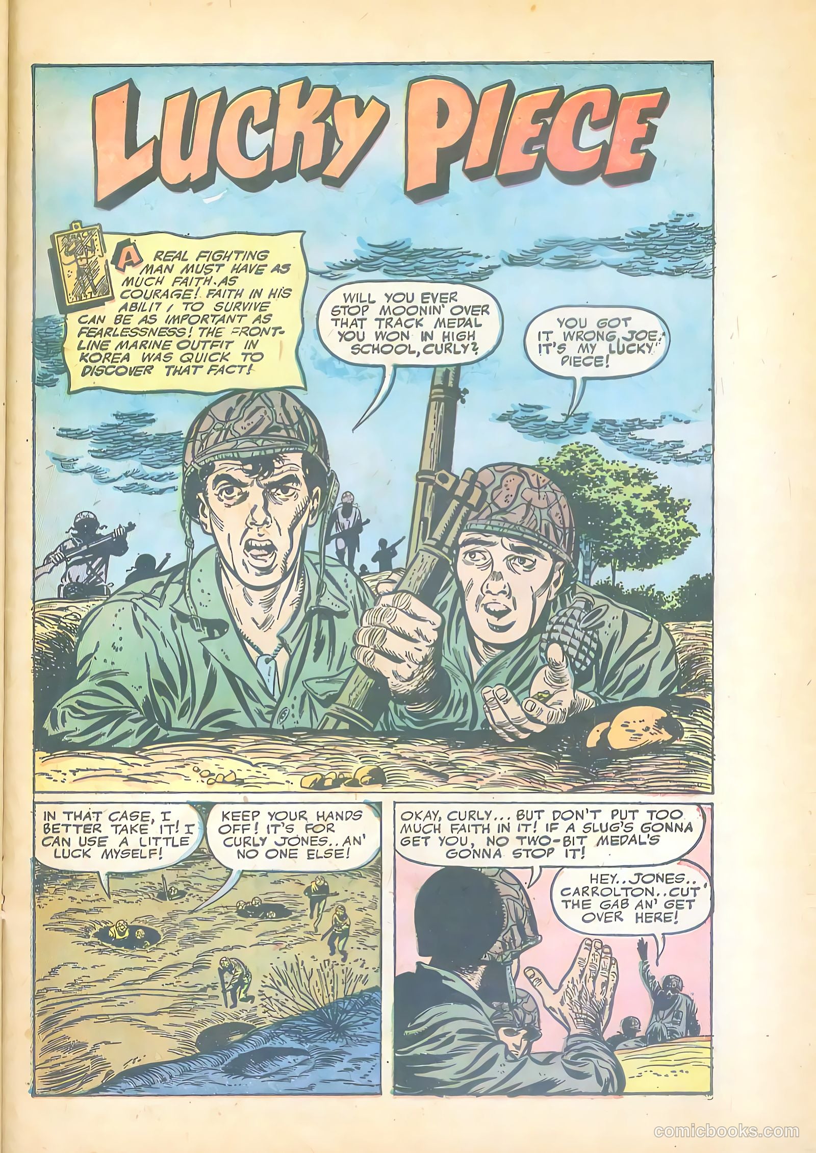 Fightin' Marines #12 (1953) — page 29 of 36