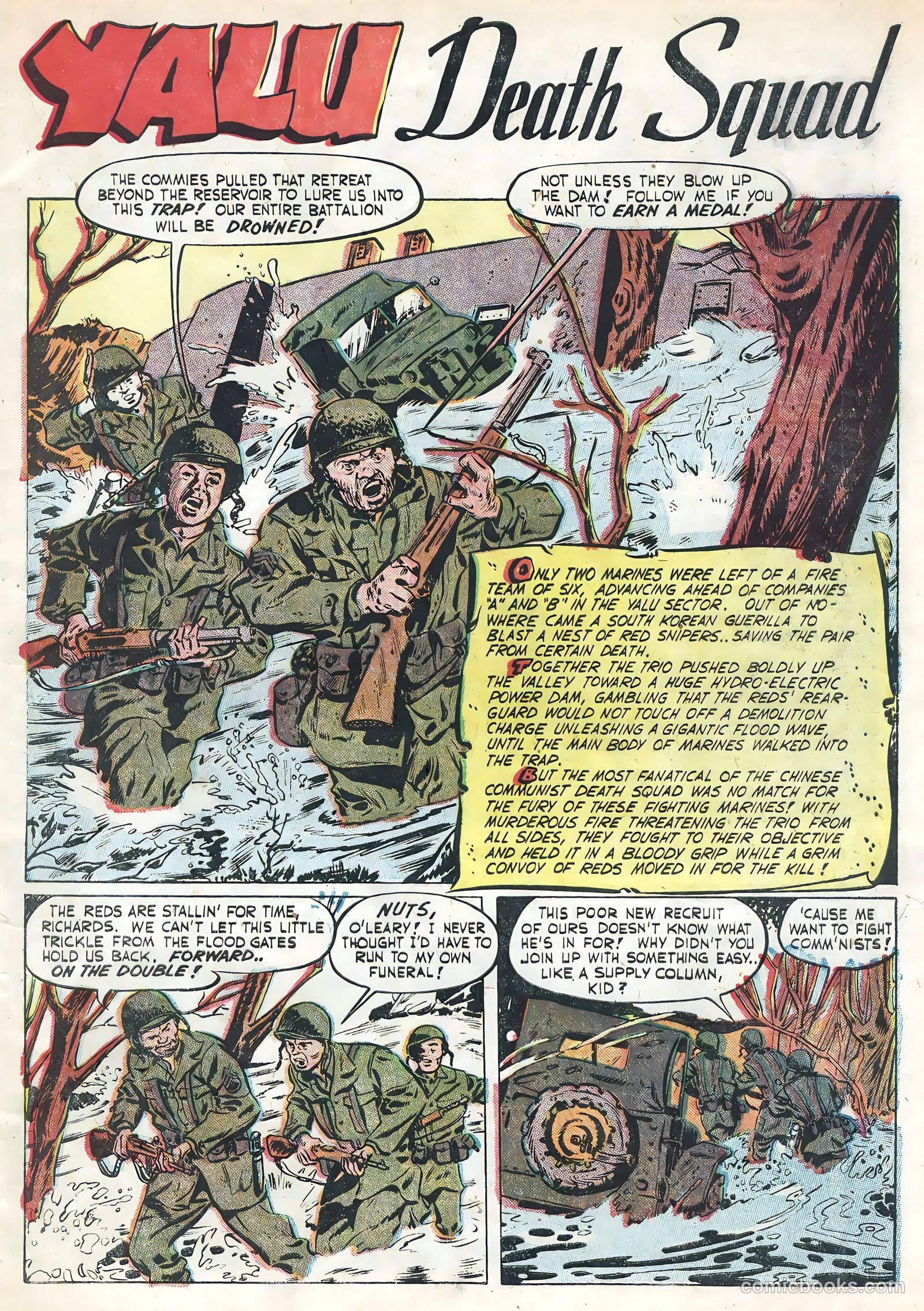 Fightin' Marines #14 (1955) — page 3 of 36