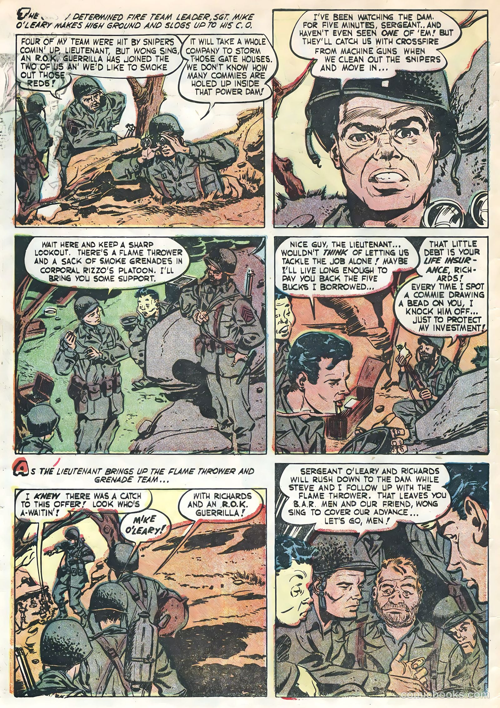 Fightin' Marines #14 (1955) — page 4 of 36