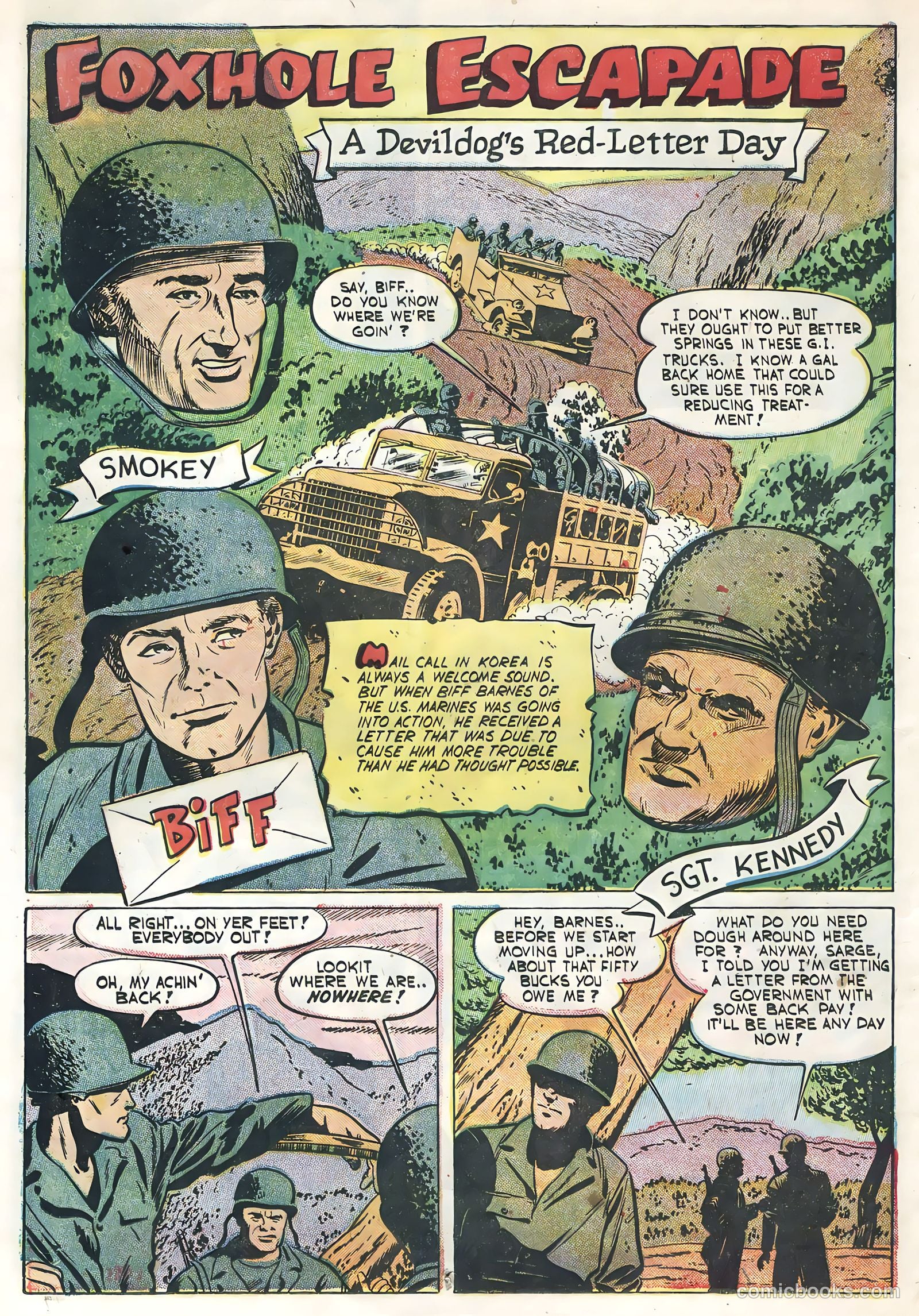 Fightin' Marines #14 (1955) — page 12 of 36