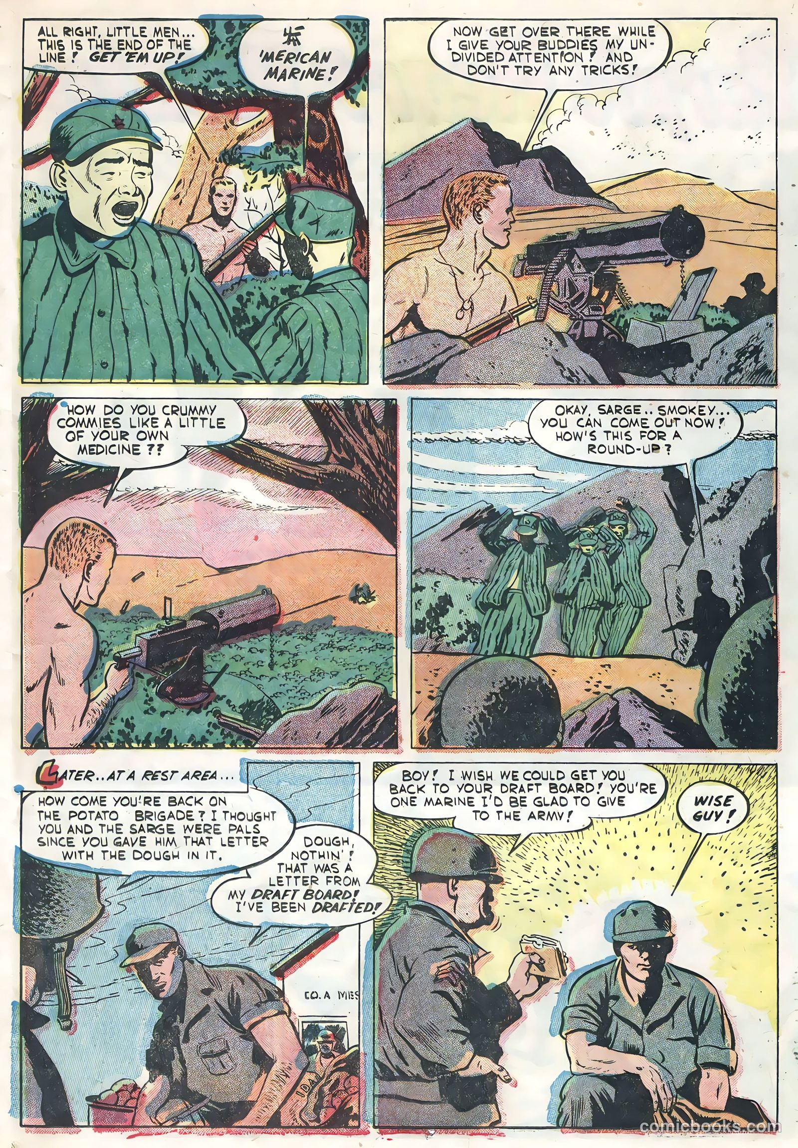 Fightin' Marines #14 (1955) — page 17 of 36