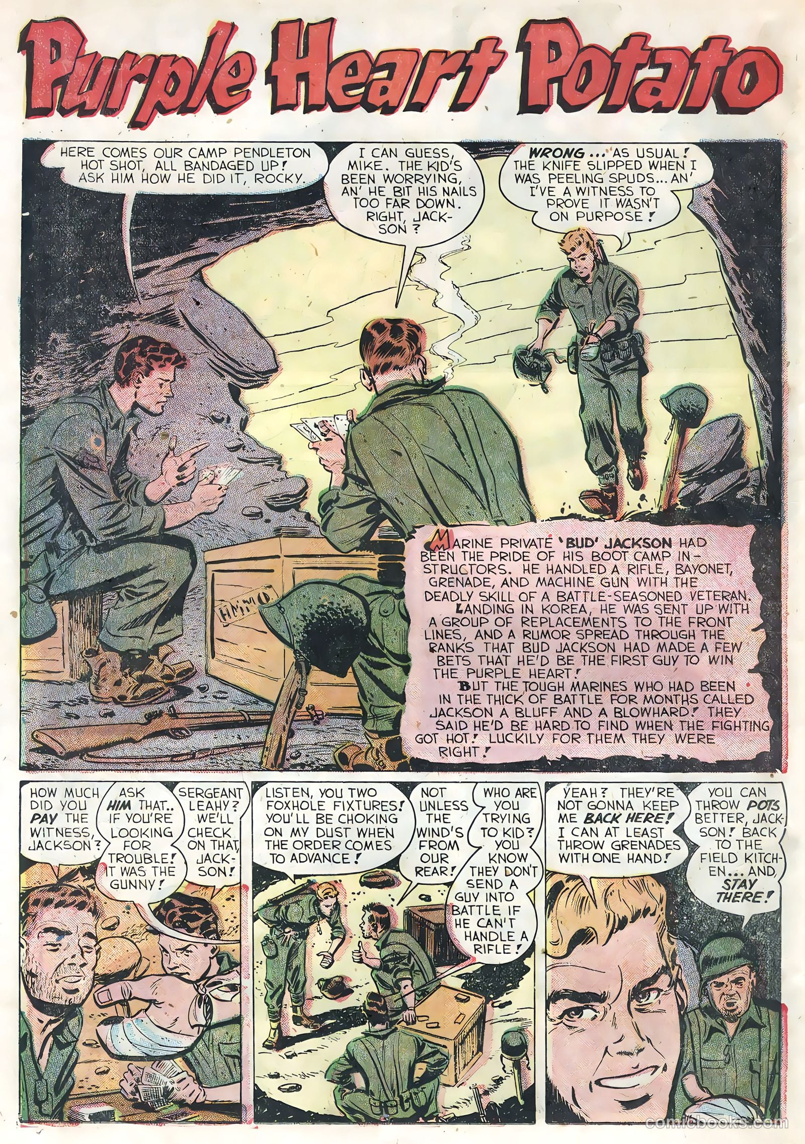 Fightin' Marines #14 (1955) — page 18 of 36