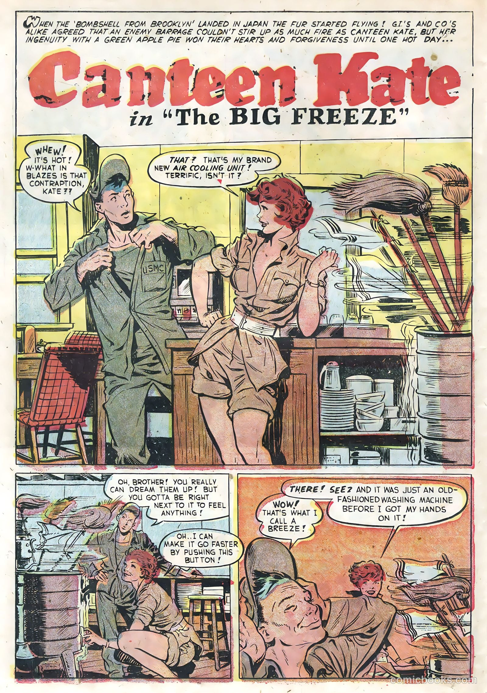 Fightin' Marines #14 (1955) — page 22 of 36