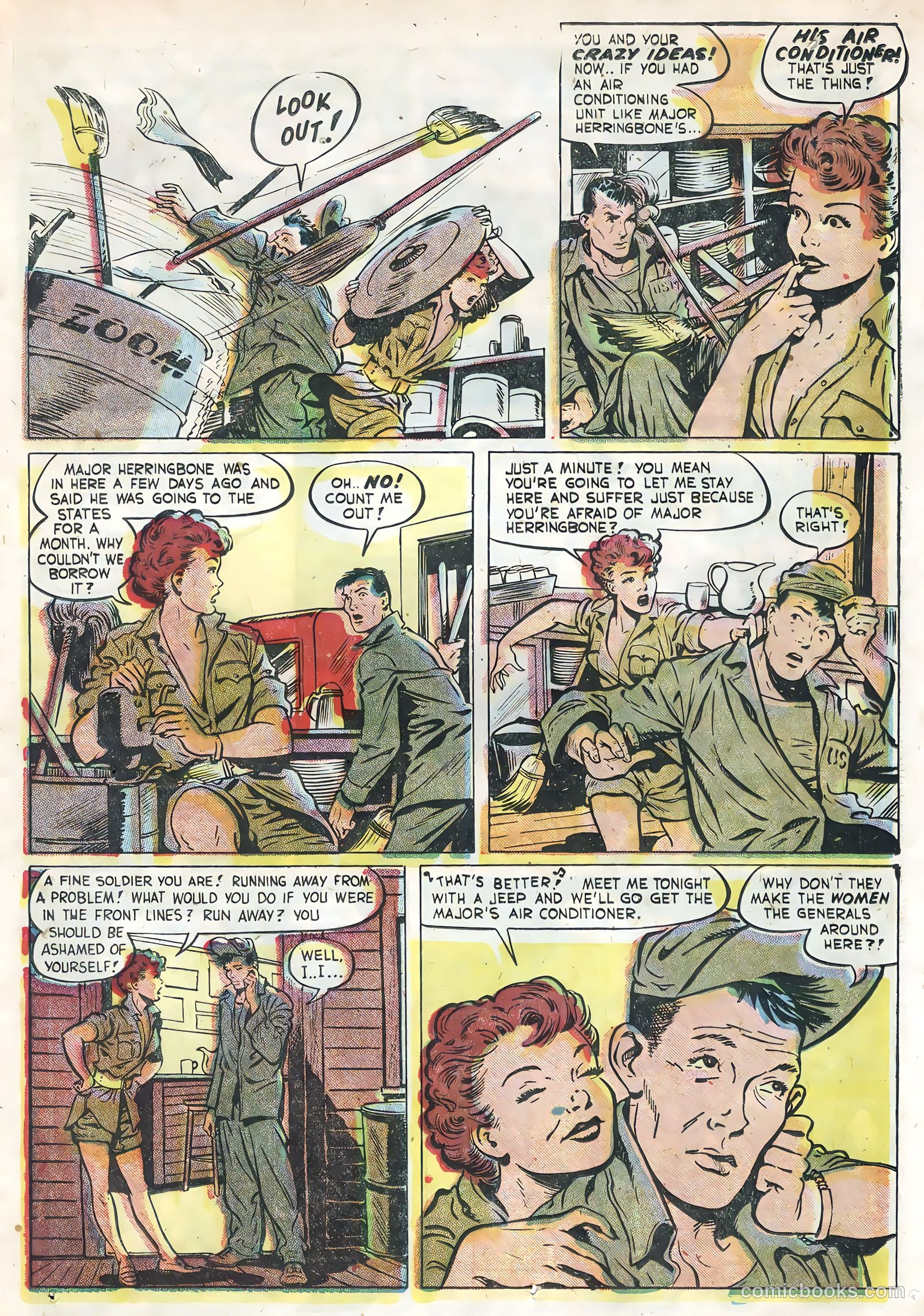 Fightin' Marines #14 (1955) — page 23 of 36
