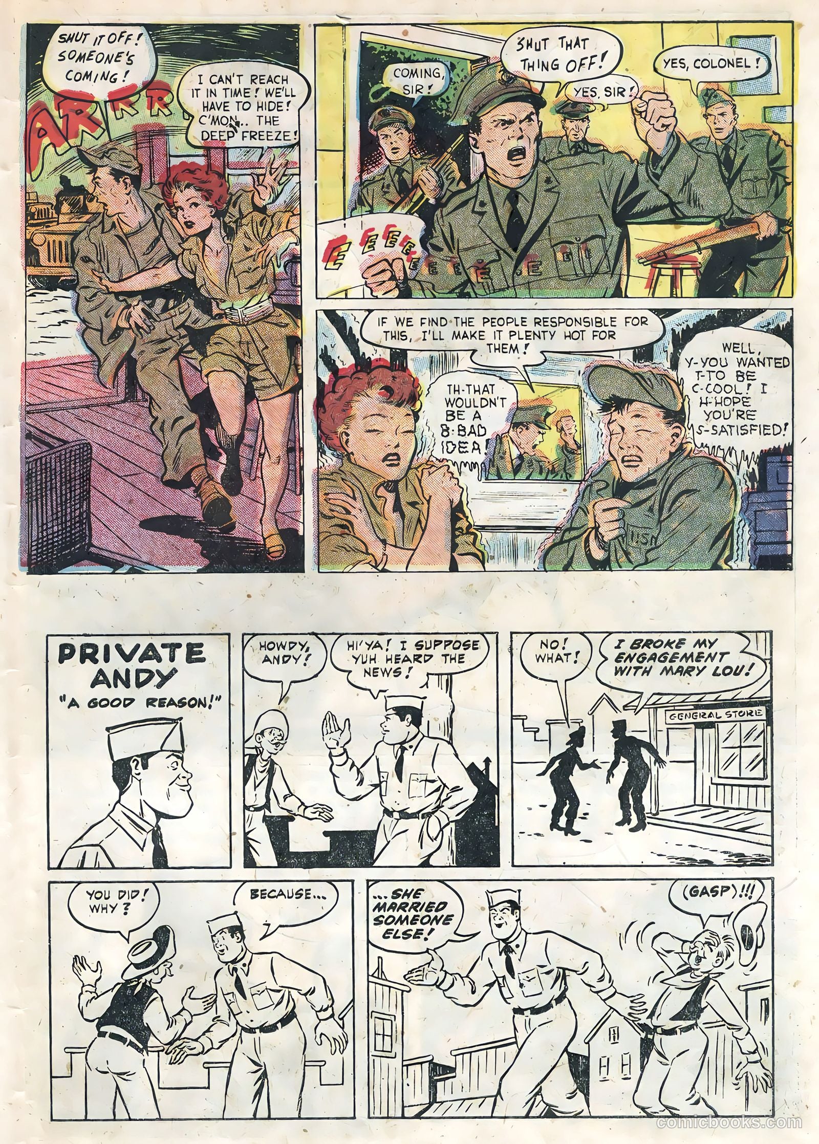 Fightin' Marines #14 (1955) — page 27 of 36