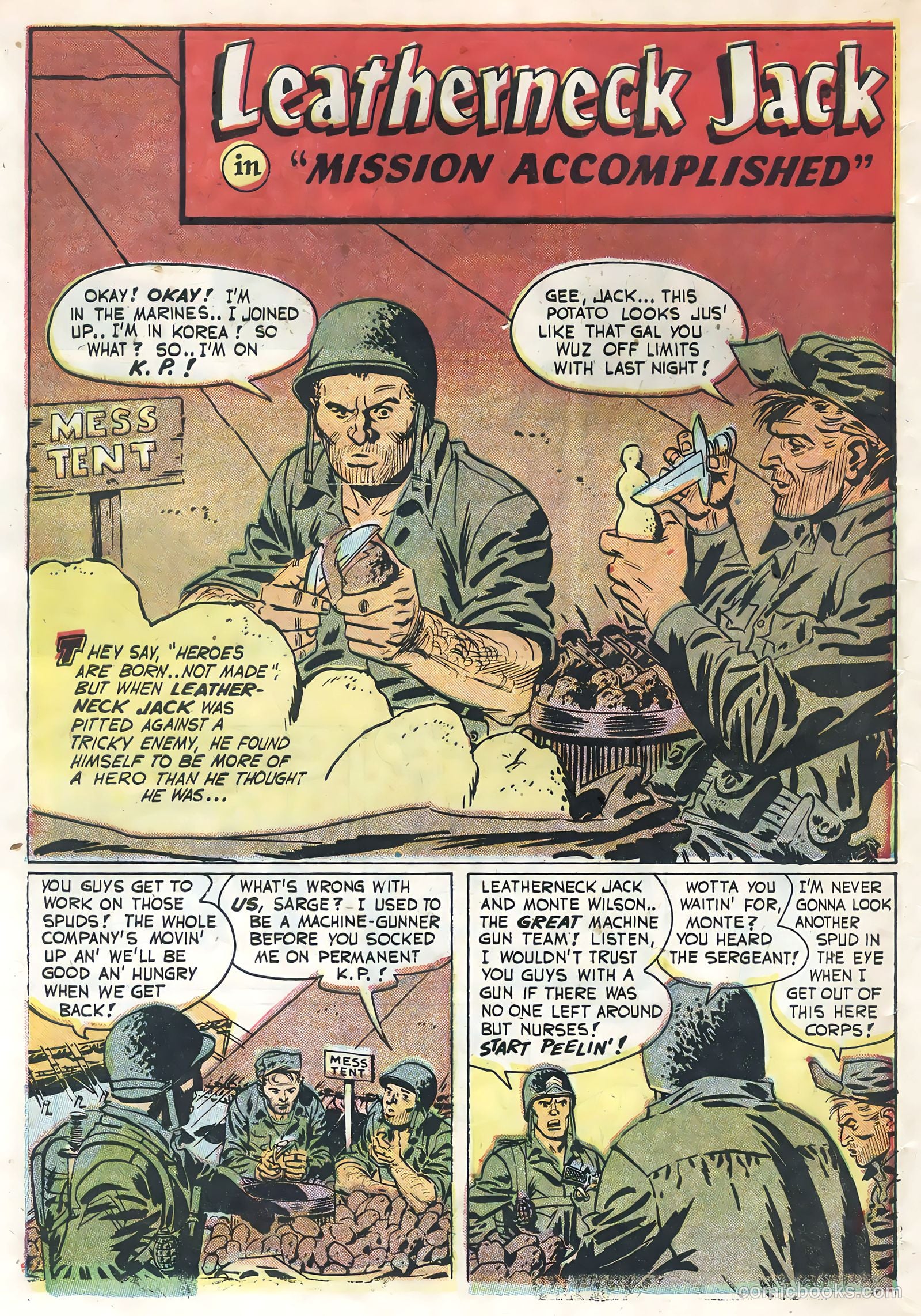Fightin' Marines #14 (1955) — page 28 of 36
