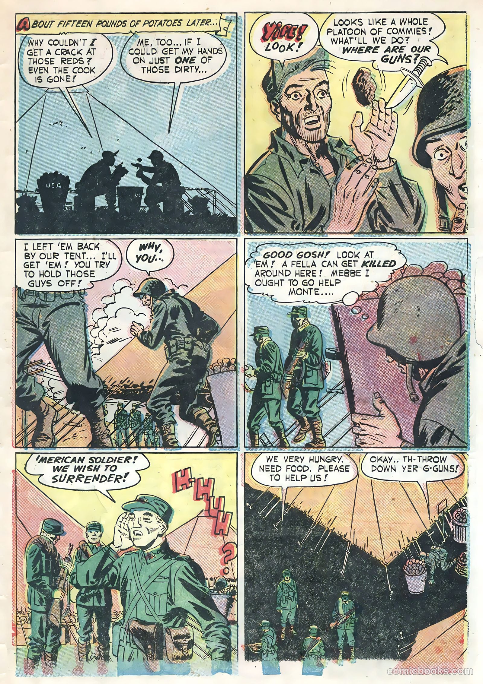 Fightin' Marines #14 (1955) — page 29 of 36
