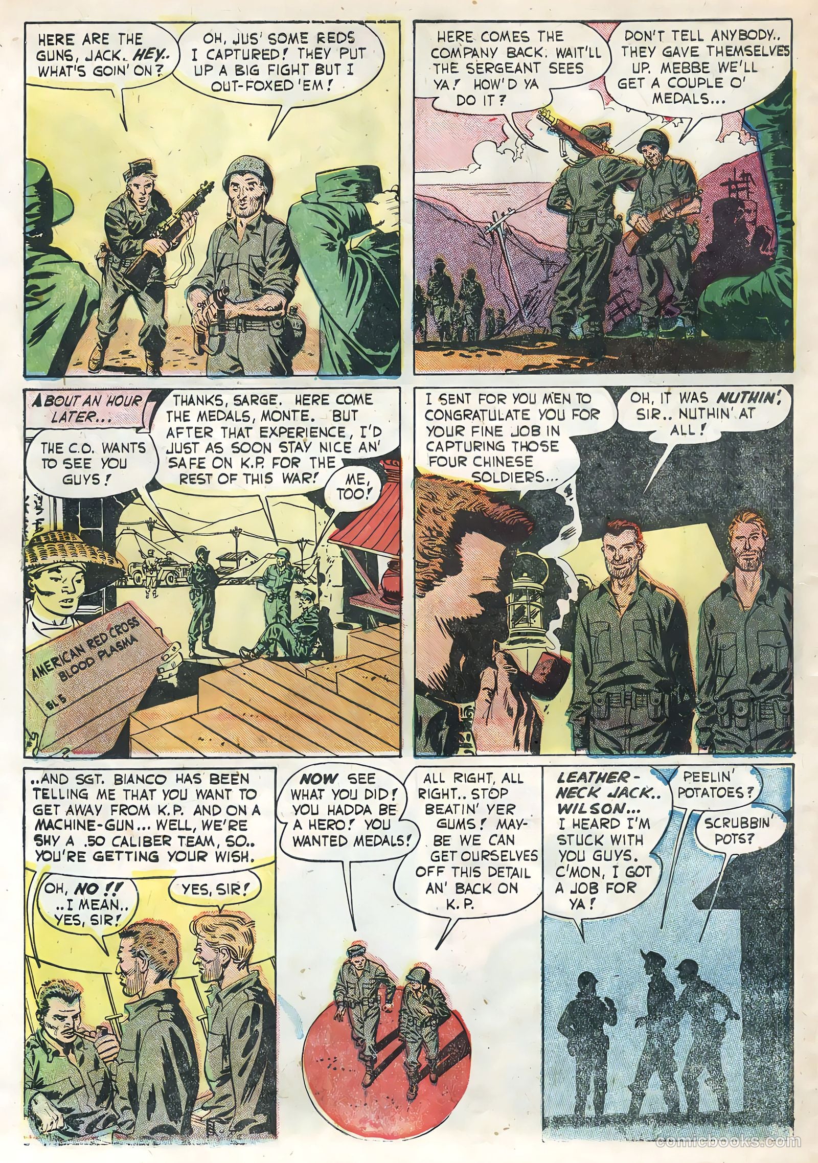 Fightin' Marines #14 (1955) — page 30 of 36