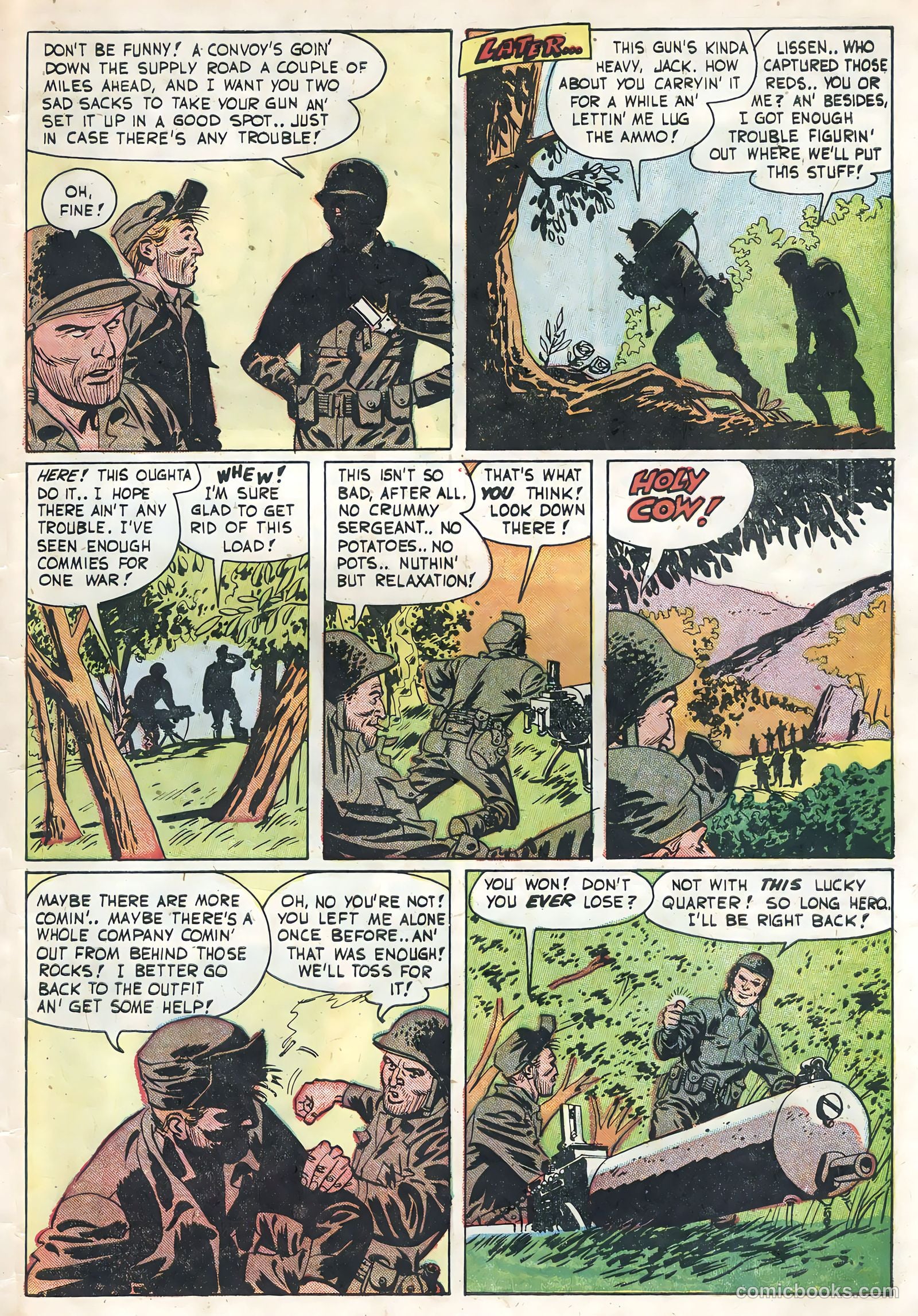 Fightin' Marines #14 (1955) — page 31 of 36