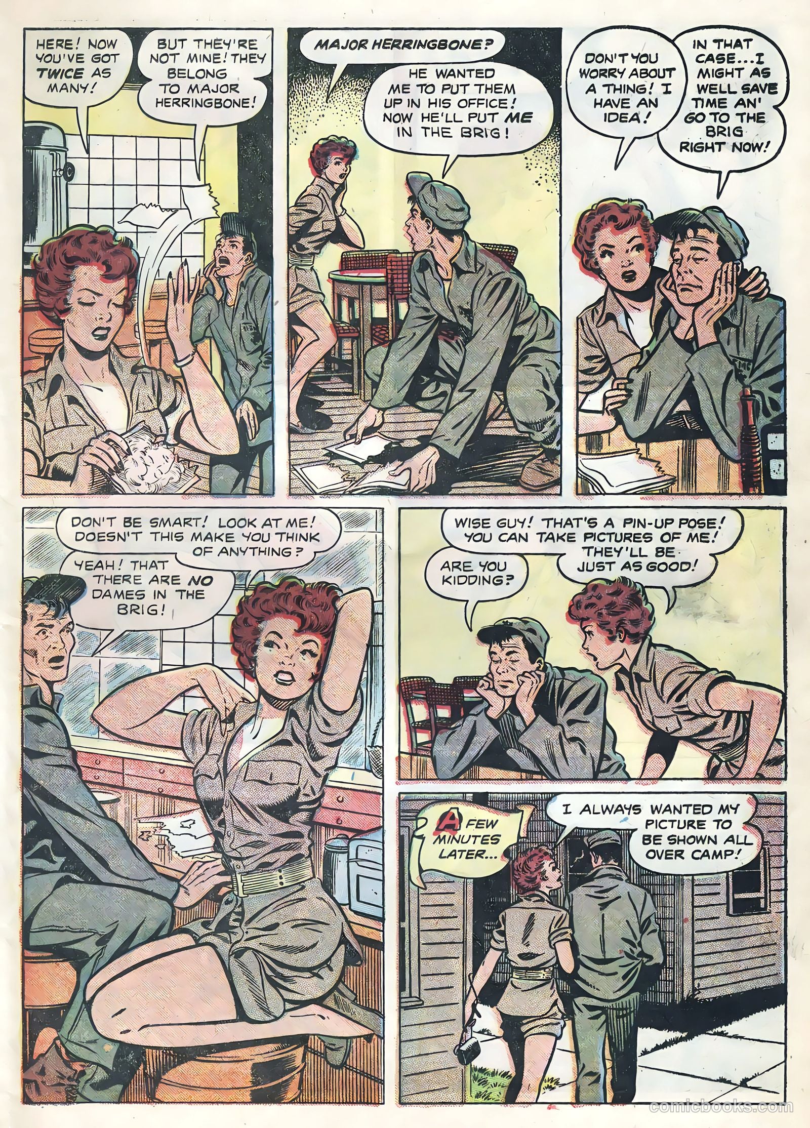 Fightin' Marines #15 (1955) — page 17 of 36