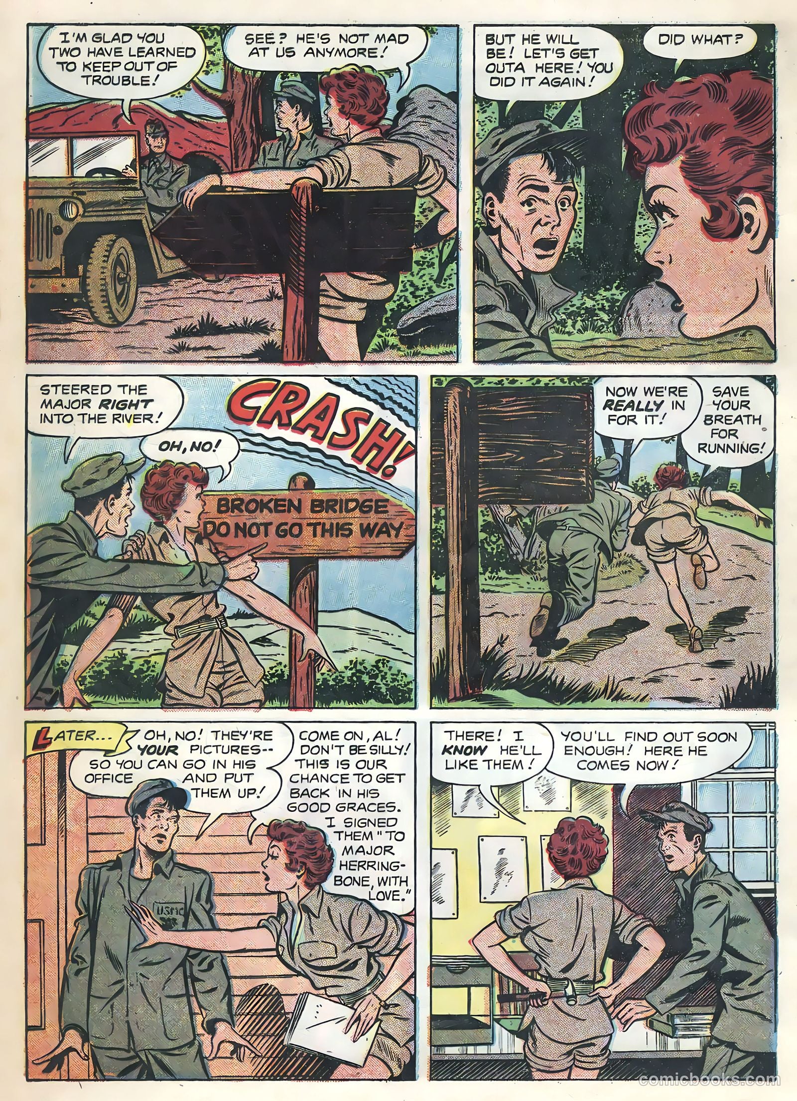 Fightin' Marines #15 (1955) — page 20 of 36