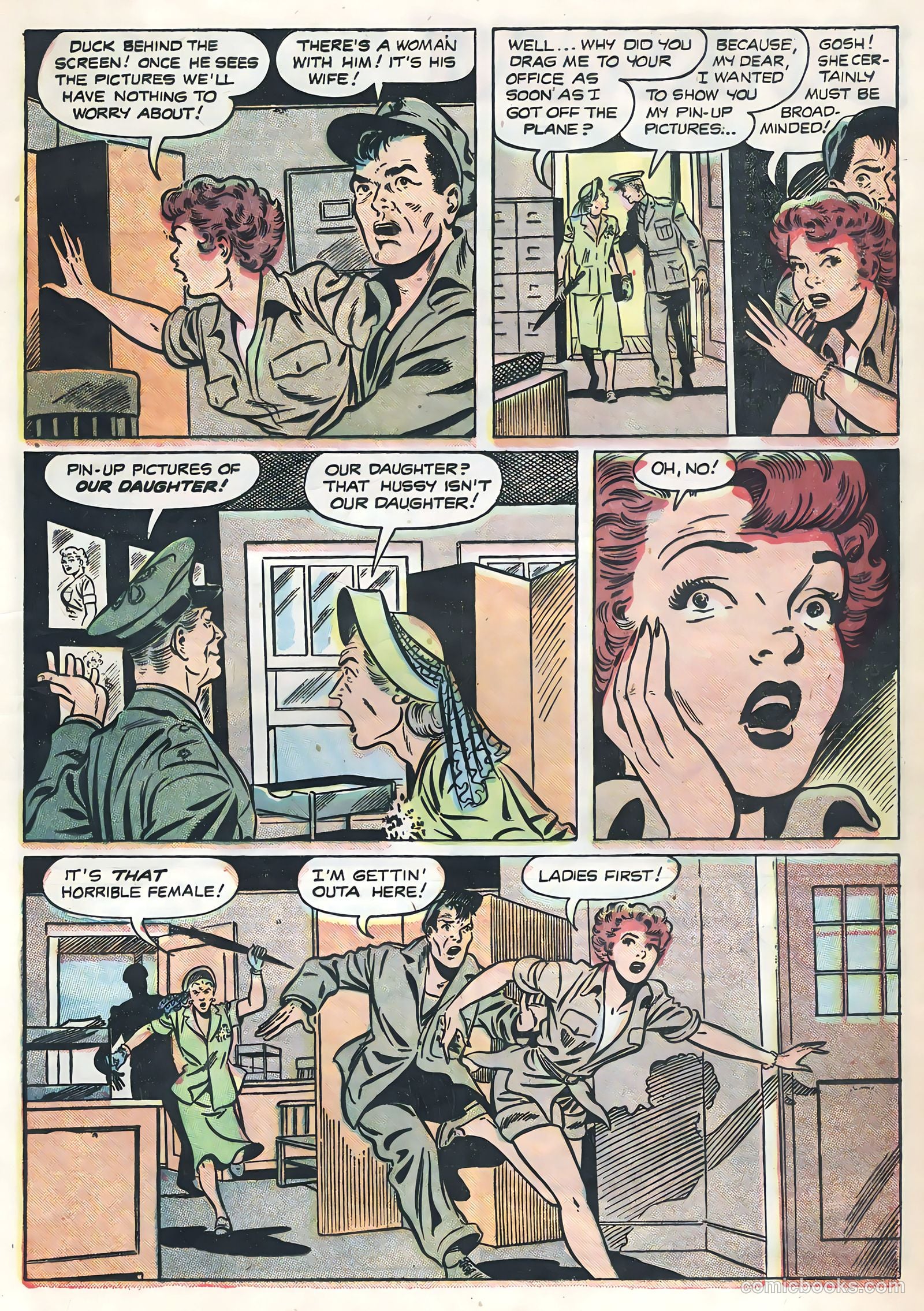 Fightin' Marines #15 (1955) — page 21 of 36
