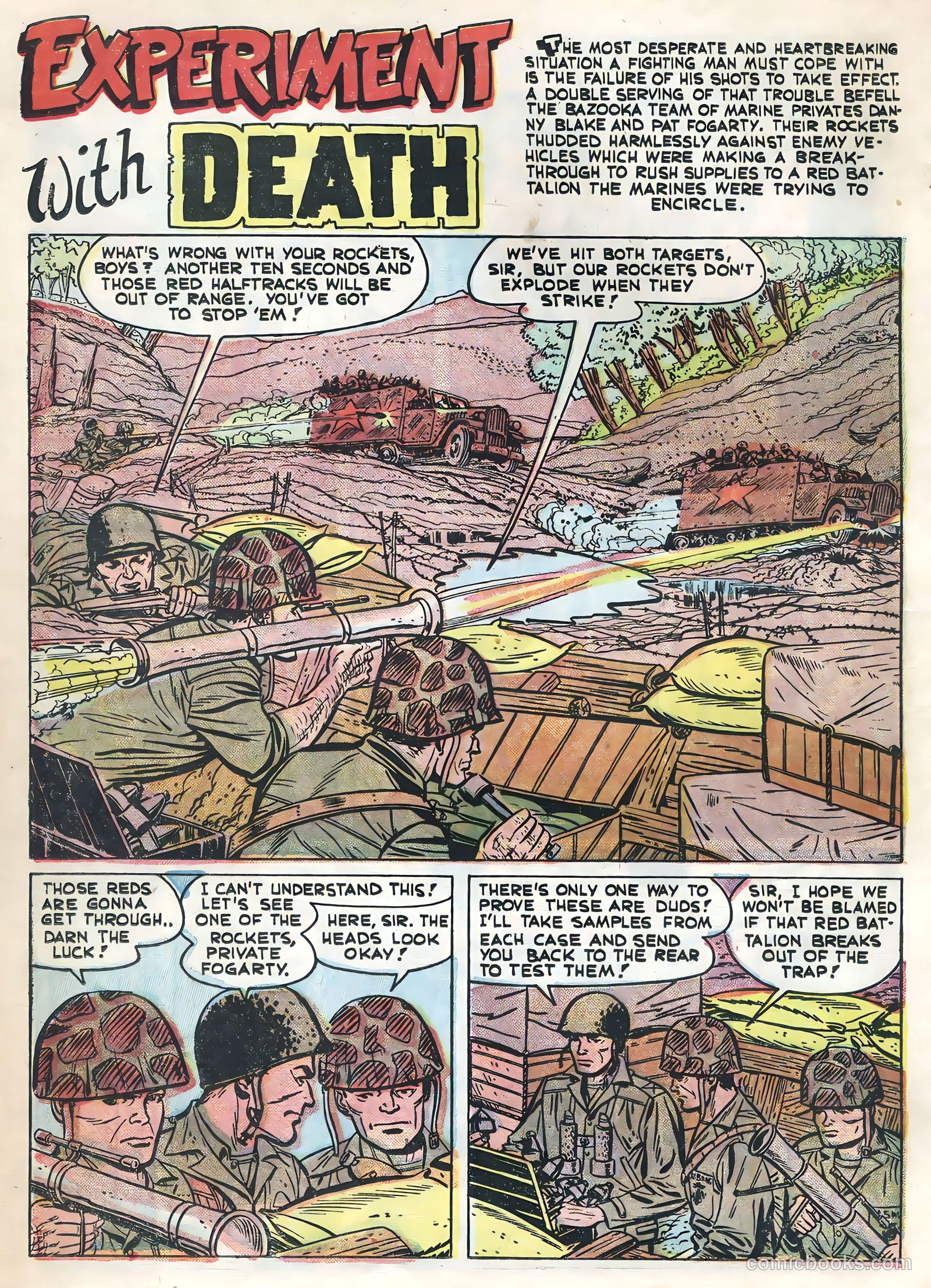 Fightin' Marines #15 (1955) — page 22 of 36