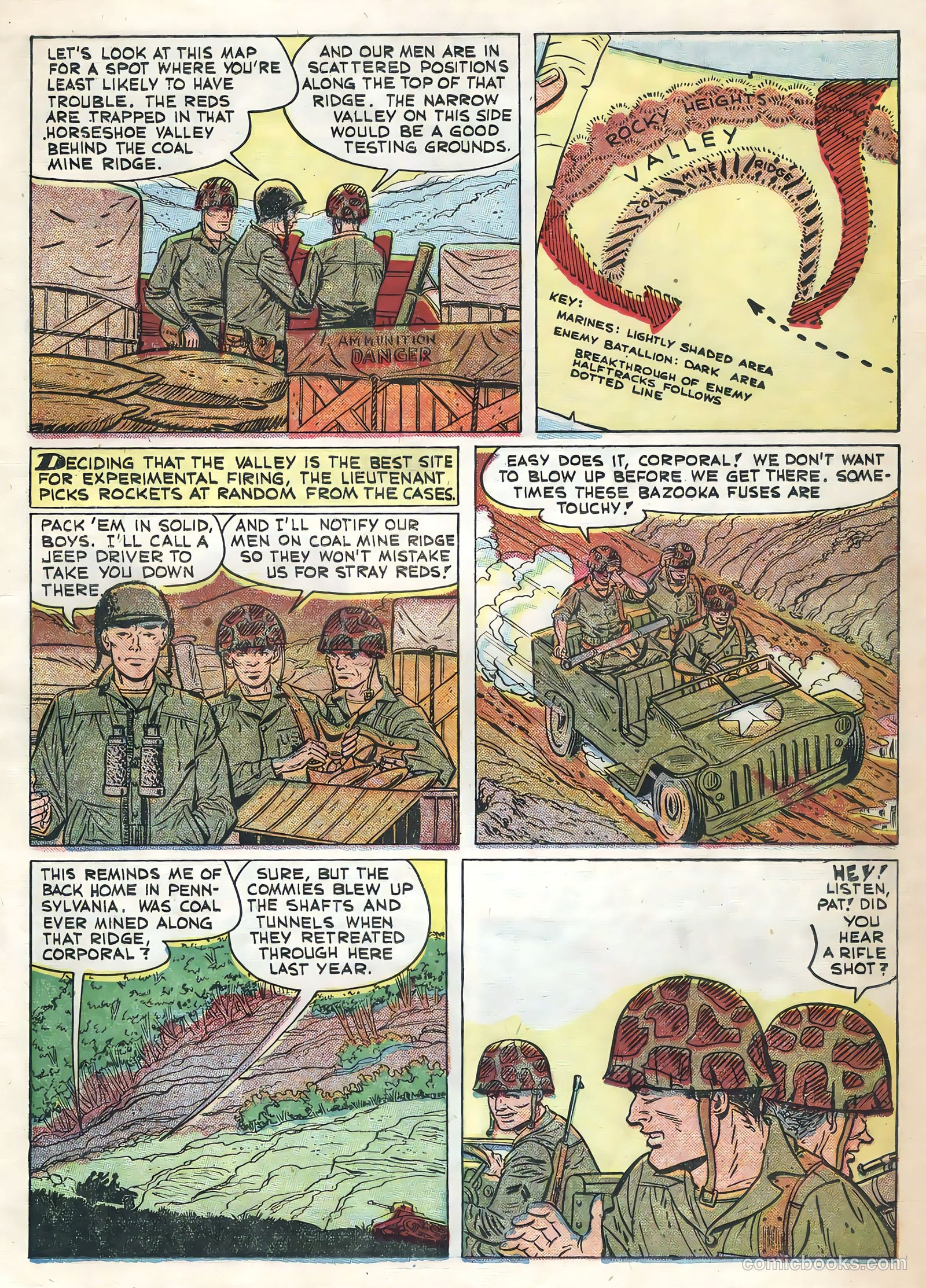 Fightin' Marines #15 (1955) — page 23 of 36
