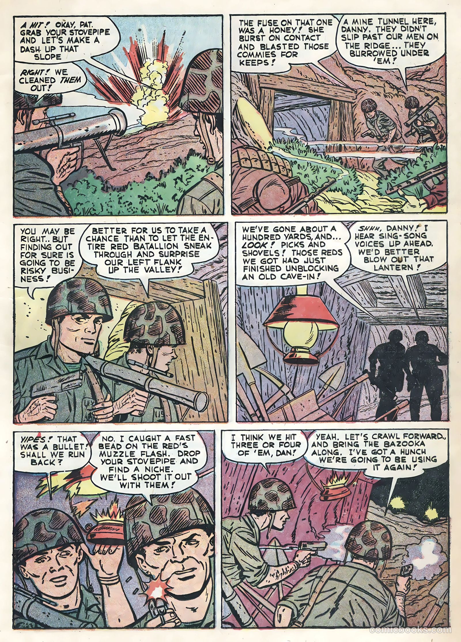 Fightin' Marines #15 (1955) — page 25 of 36