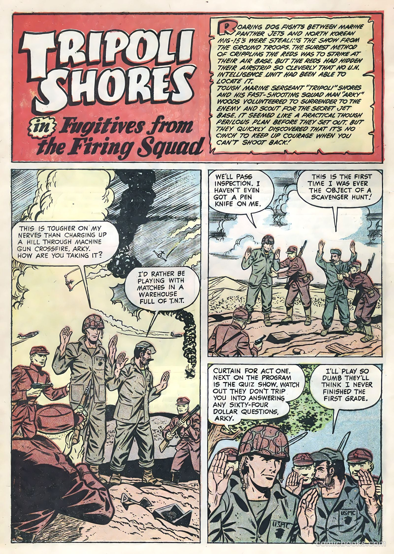 Fightin' Marines #15 (1955) — page 28 of 36
