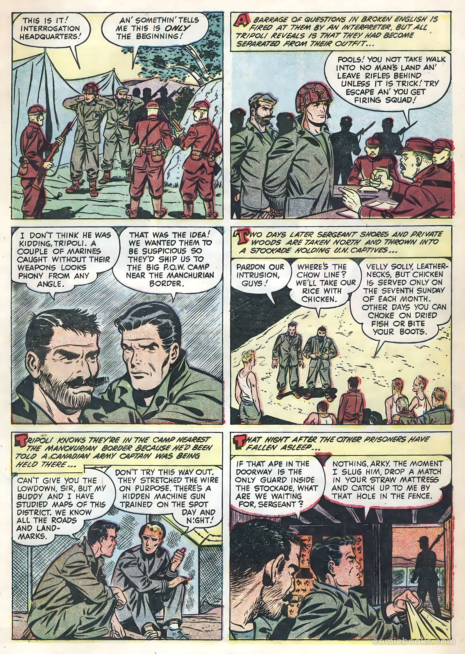 Fightin' Marines #15 (1955) — page 29 of 36