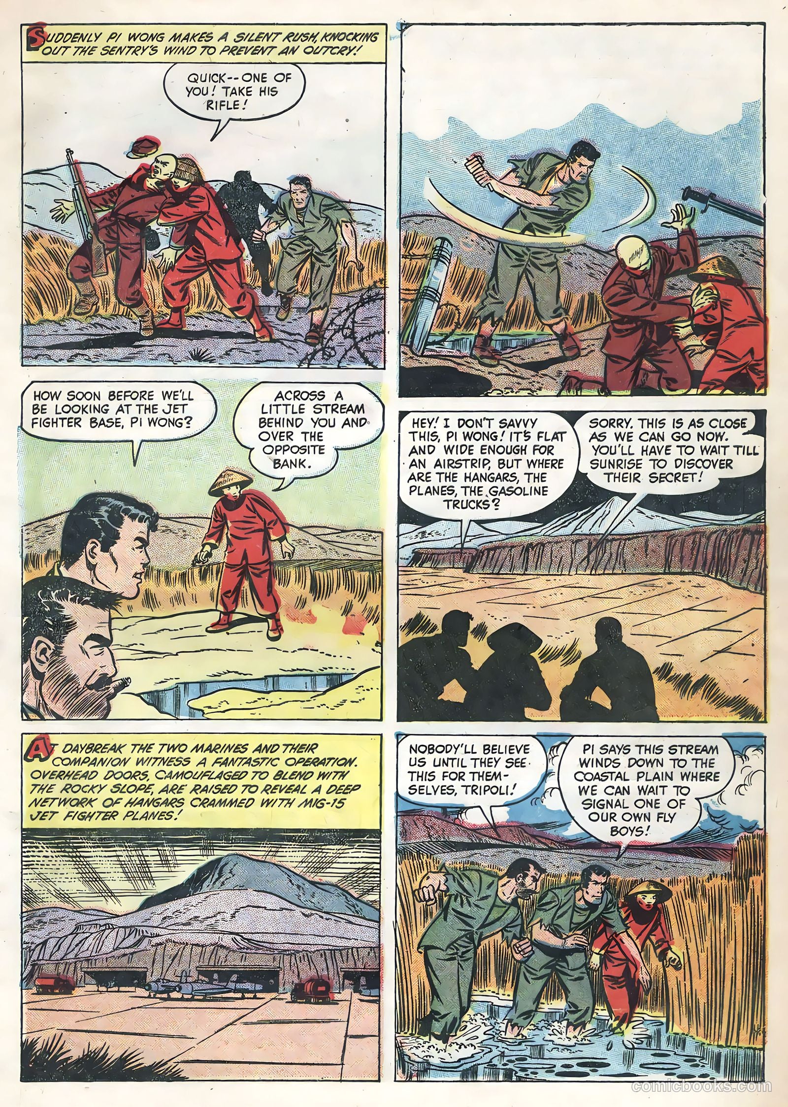 Fightin' Marines #15 (1955) — page 33 of 36