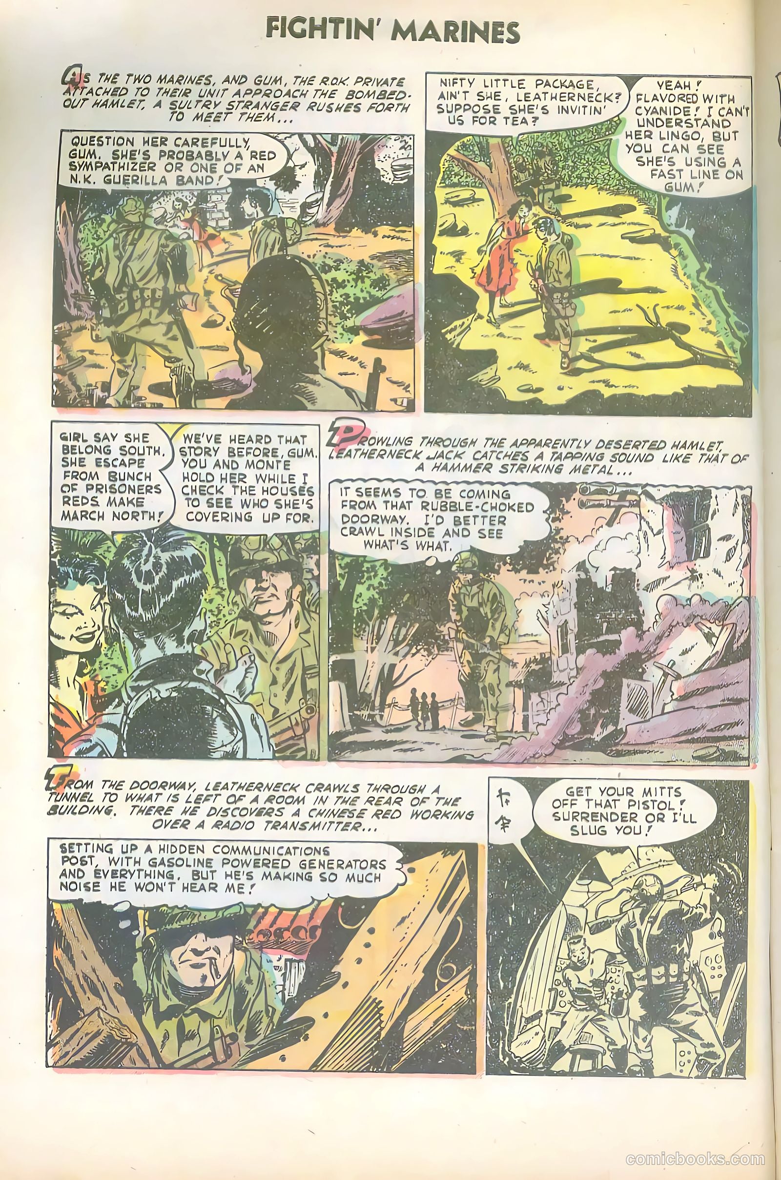 Fightin' Marines #16 (1955) — page 4 of 36