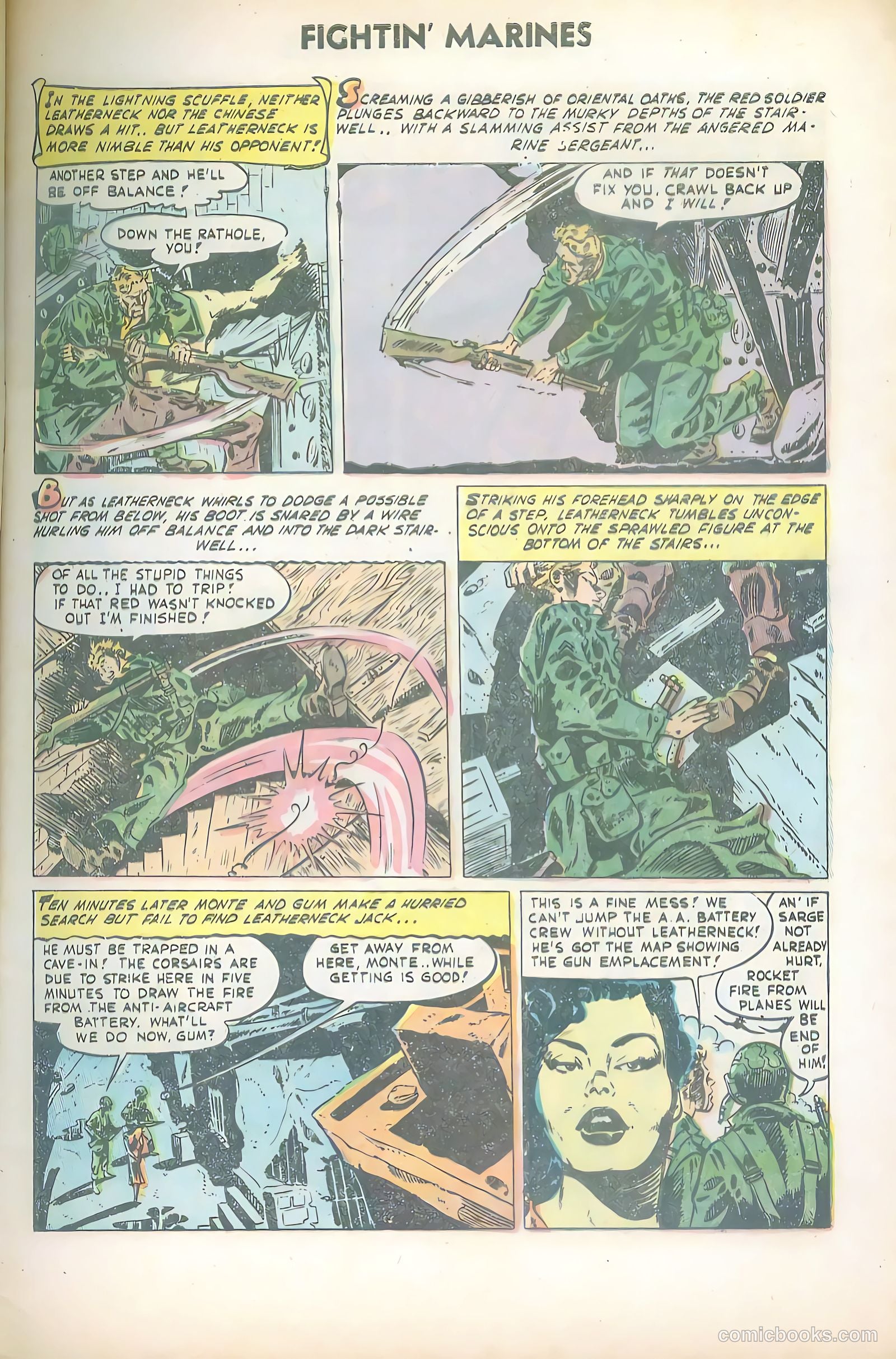 Fightin' Marines #16 (1955) — page 5 of 36
