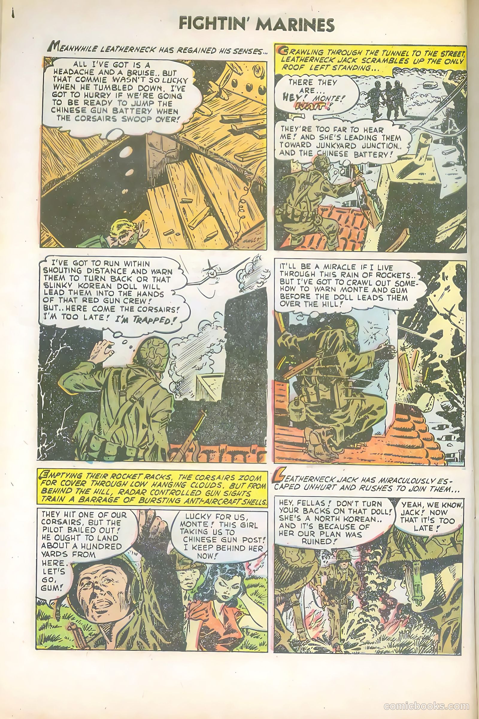 Fightin' Marines #16 (1955) — page 6 of 36