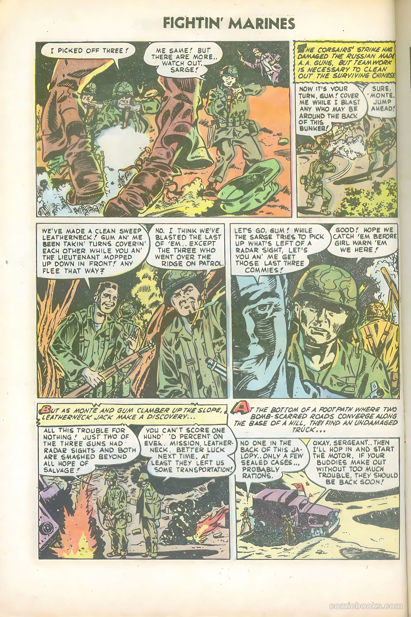 Fightin' Marines #16 (1955) — page 8 of 36