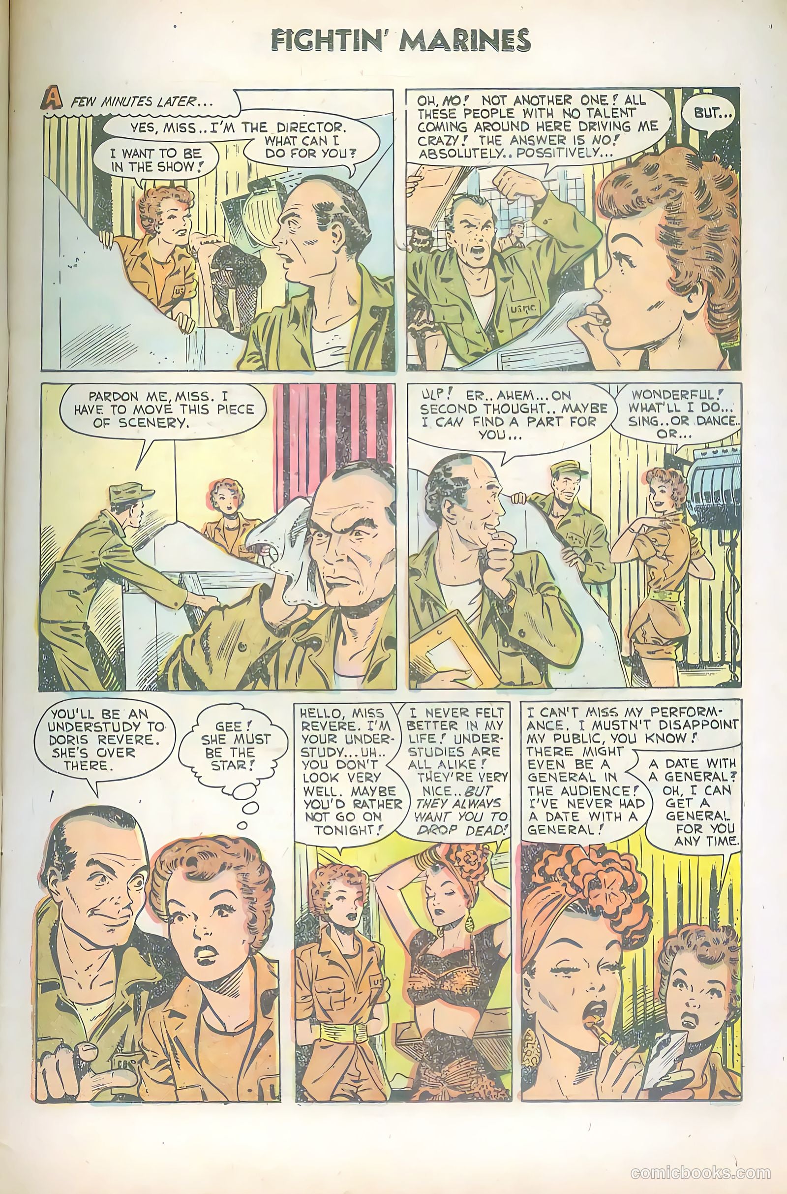 Fightin' Marines #16 (1955) — page 11 of 36