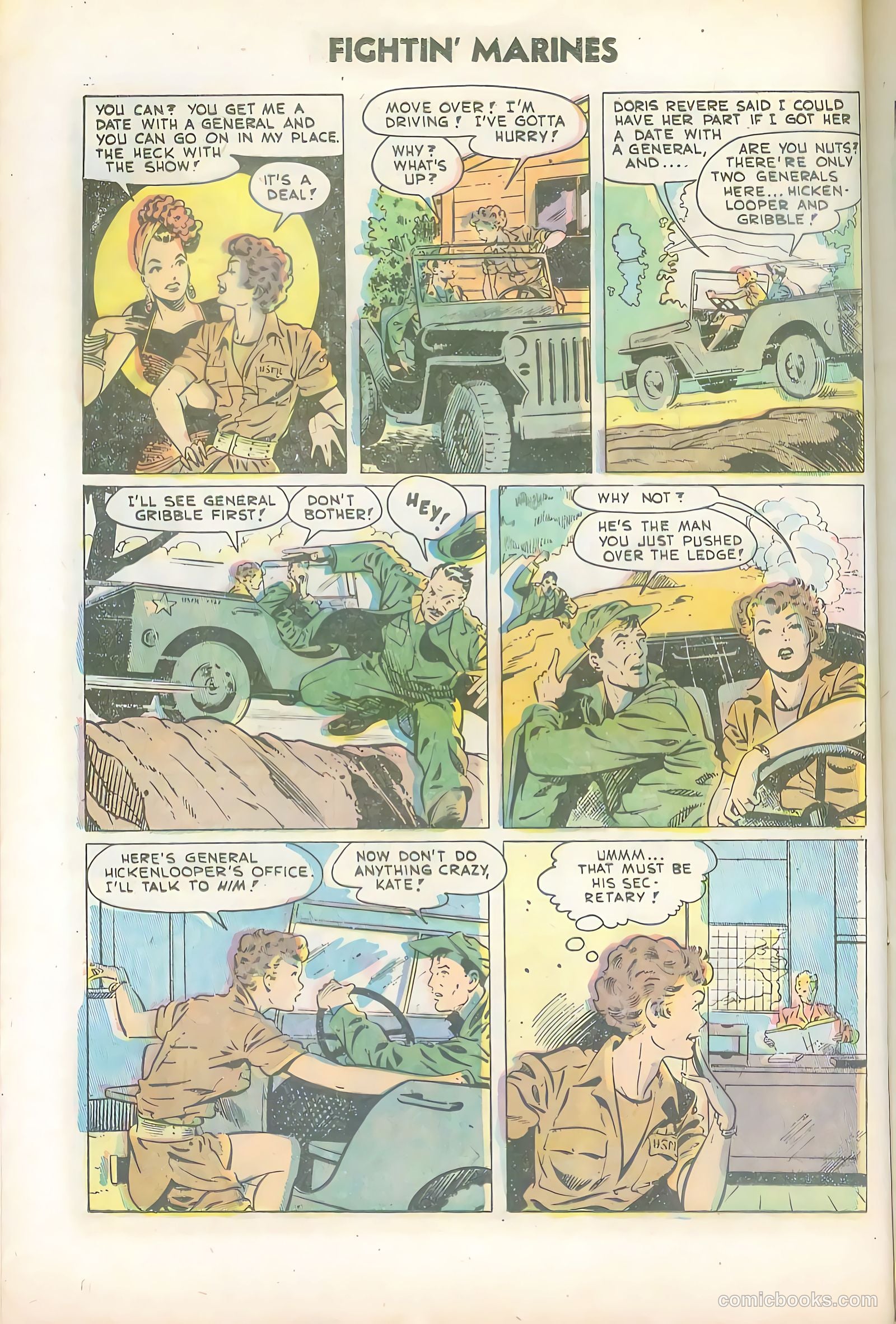 Fightin' Marines #16 (1955) — page 12 of 36