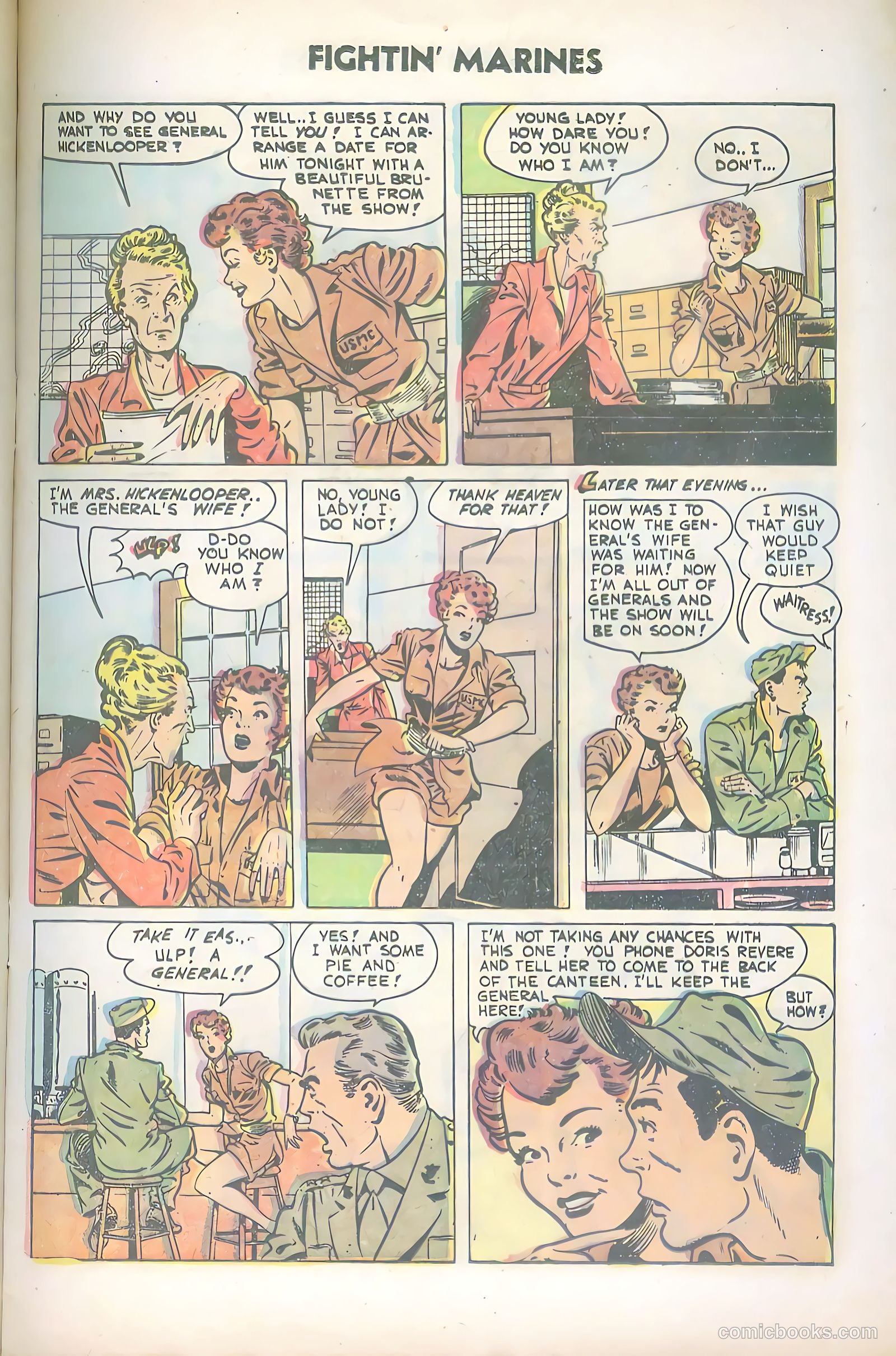 Fightin' Marines #16 (1955) — page 13 of 36